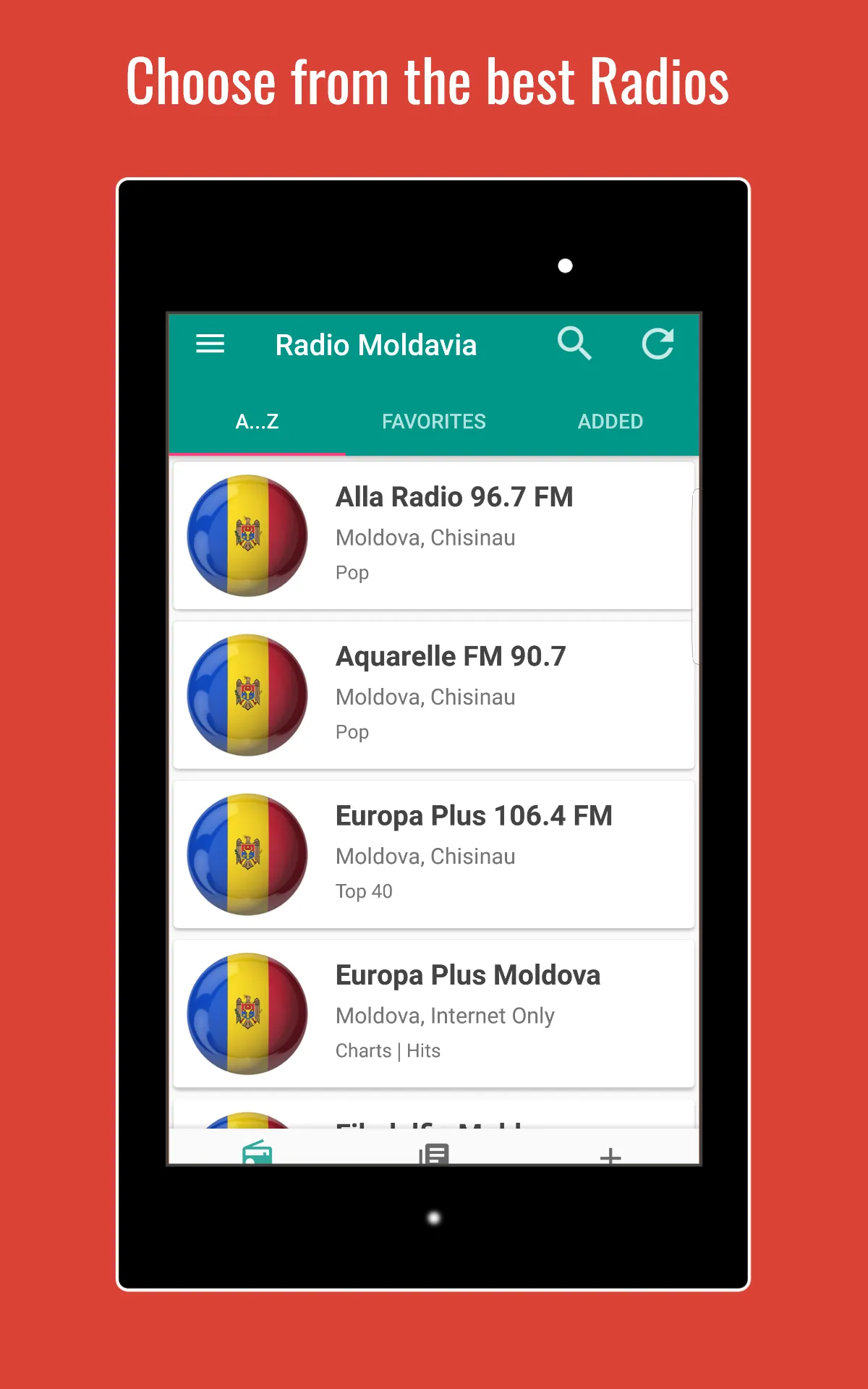 Radio Moldova Music and News | Indus Appstore | Screenshot