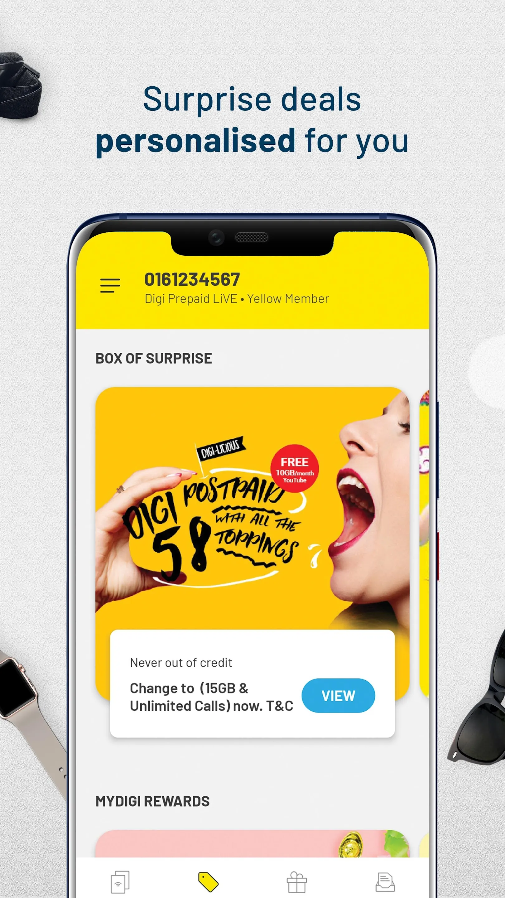 MyDigi Mobile App | Indus Appstore | Screenshot