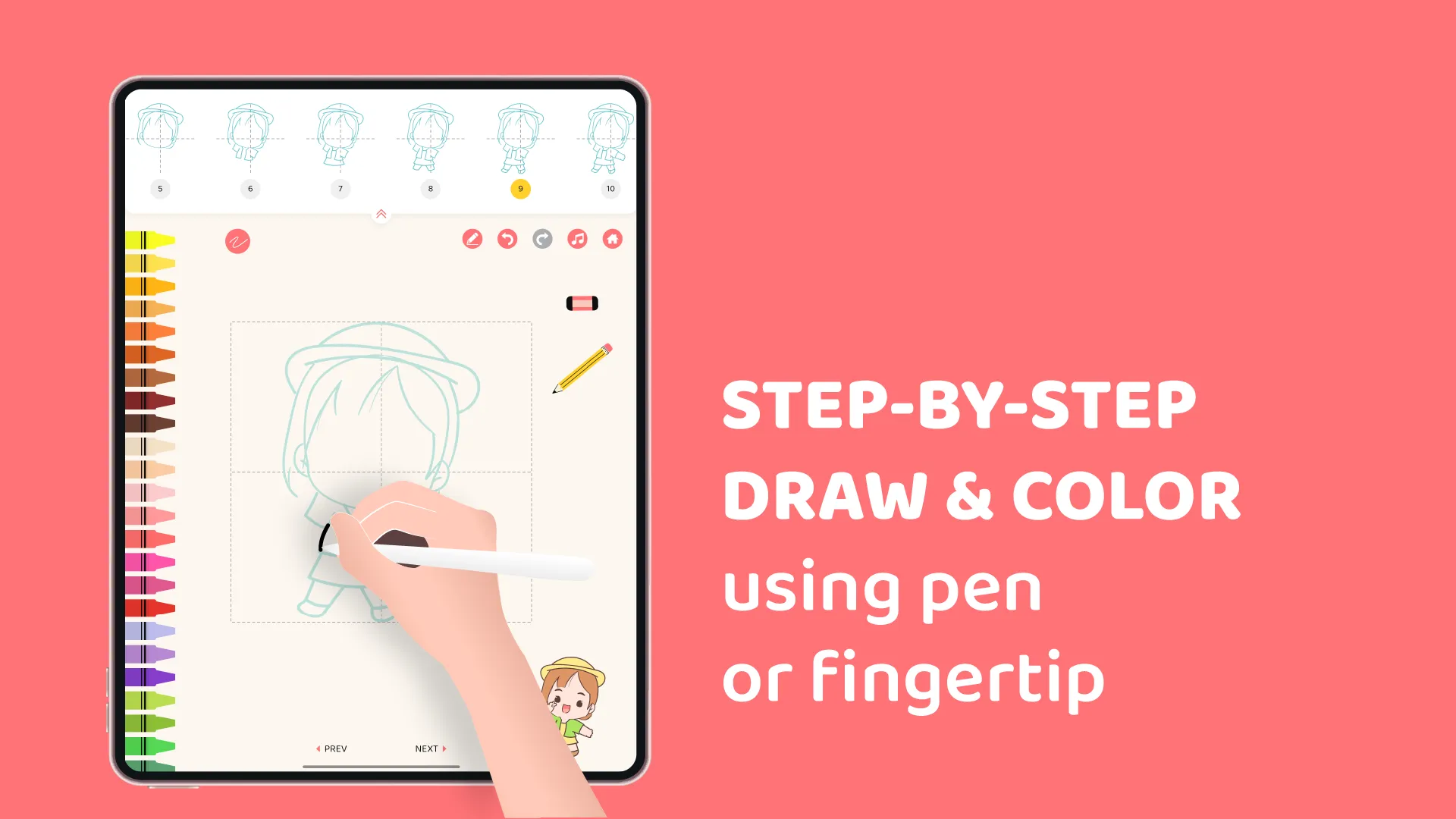 Easy Draw Chibi | Indus Appstore | Screenshot