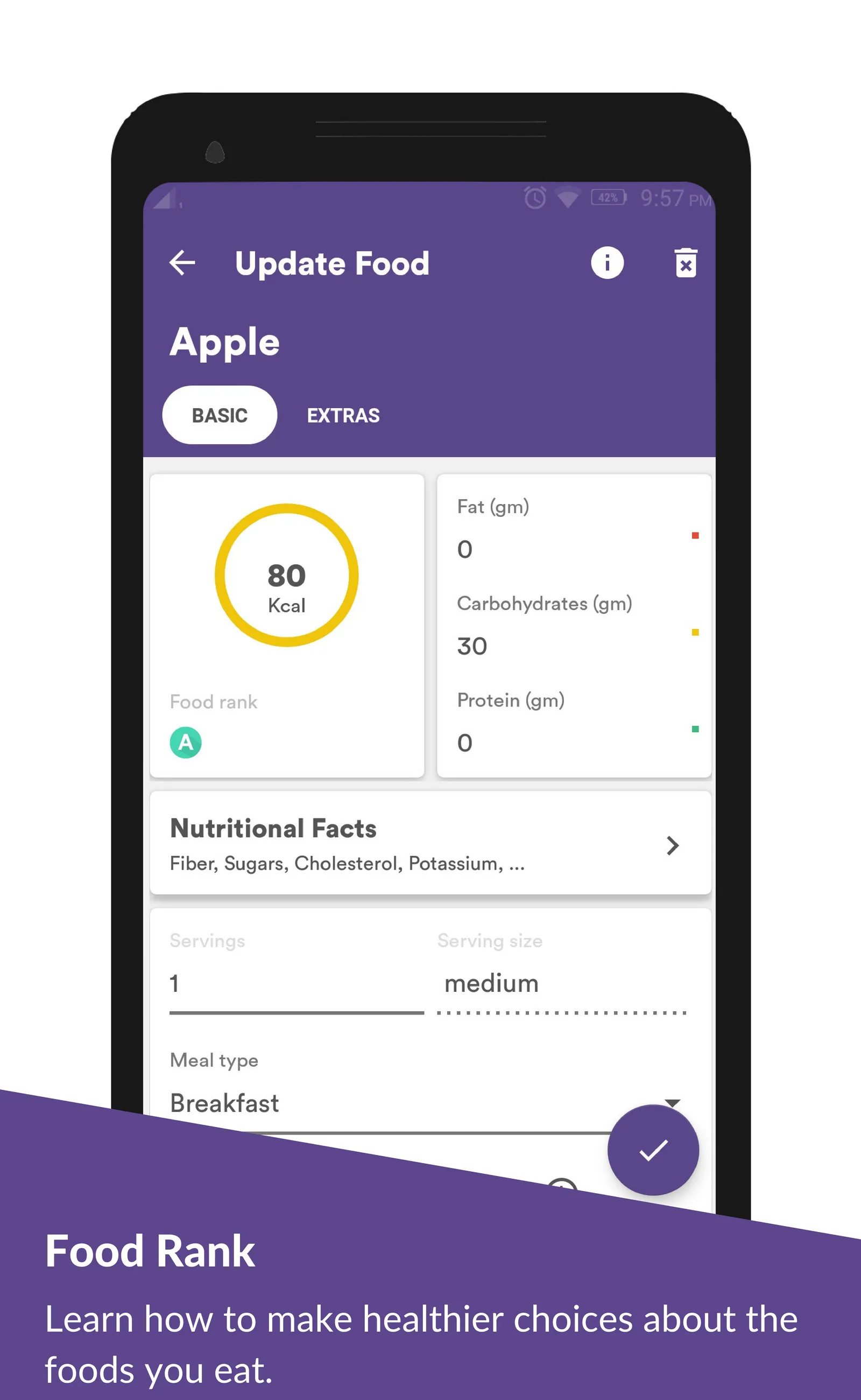 Health Mate - Calorie Counter  | Indus Appstore | Screenshot