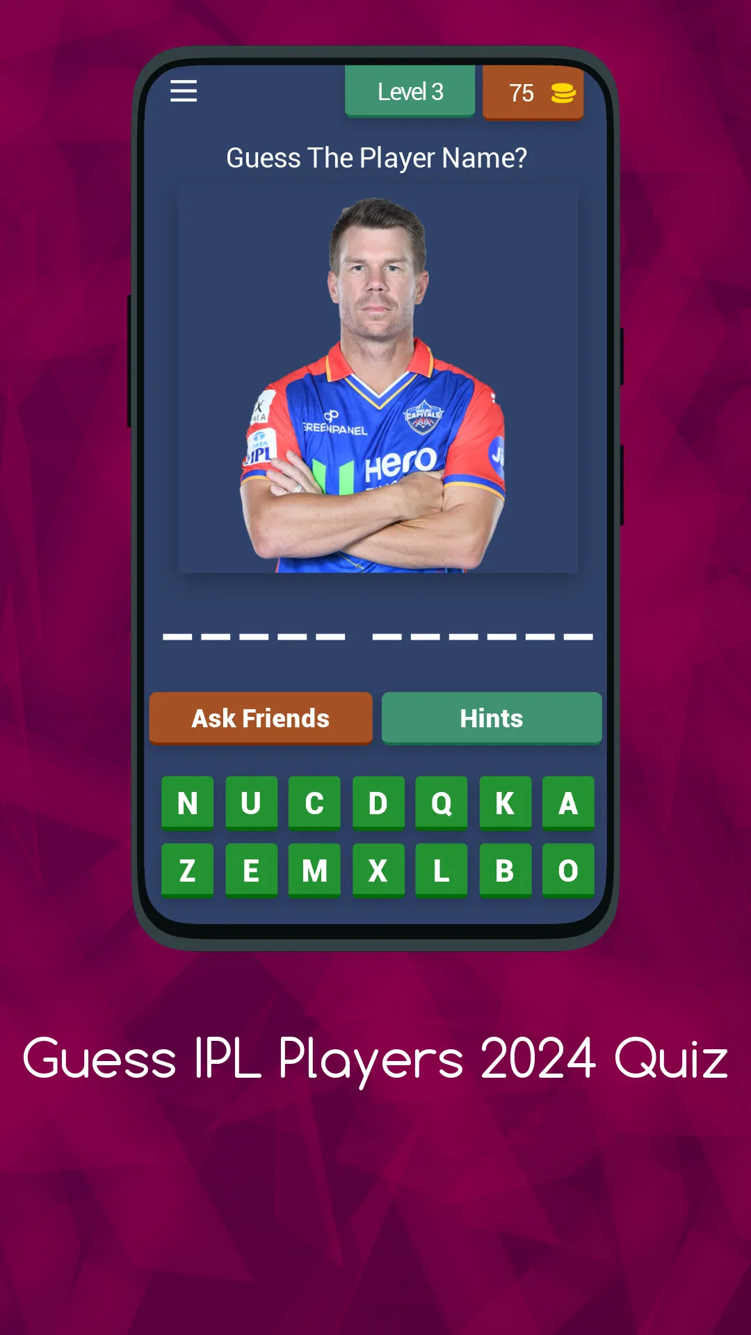 Guess IPL Players 2024 Quiz | Indus Appstore | Screenshot