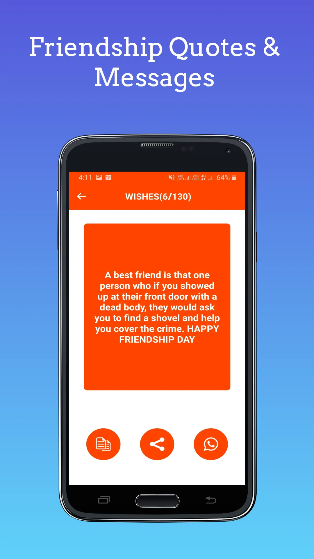 friendship day wishes | Indus Appstore | Screenshot