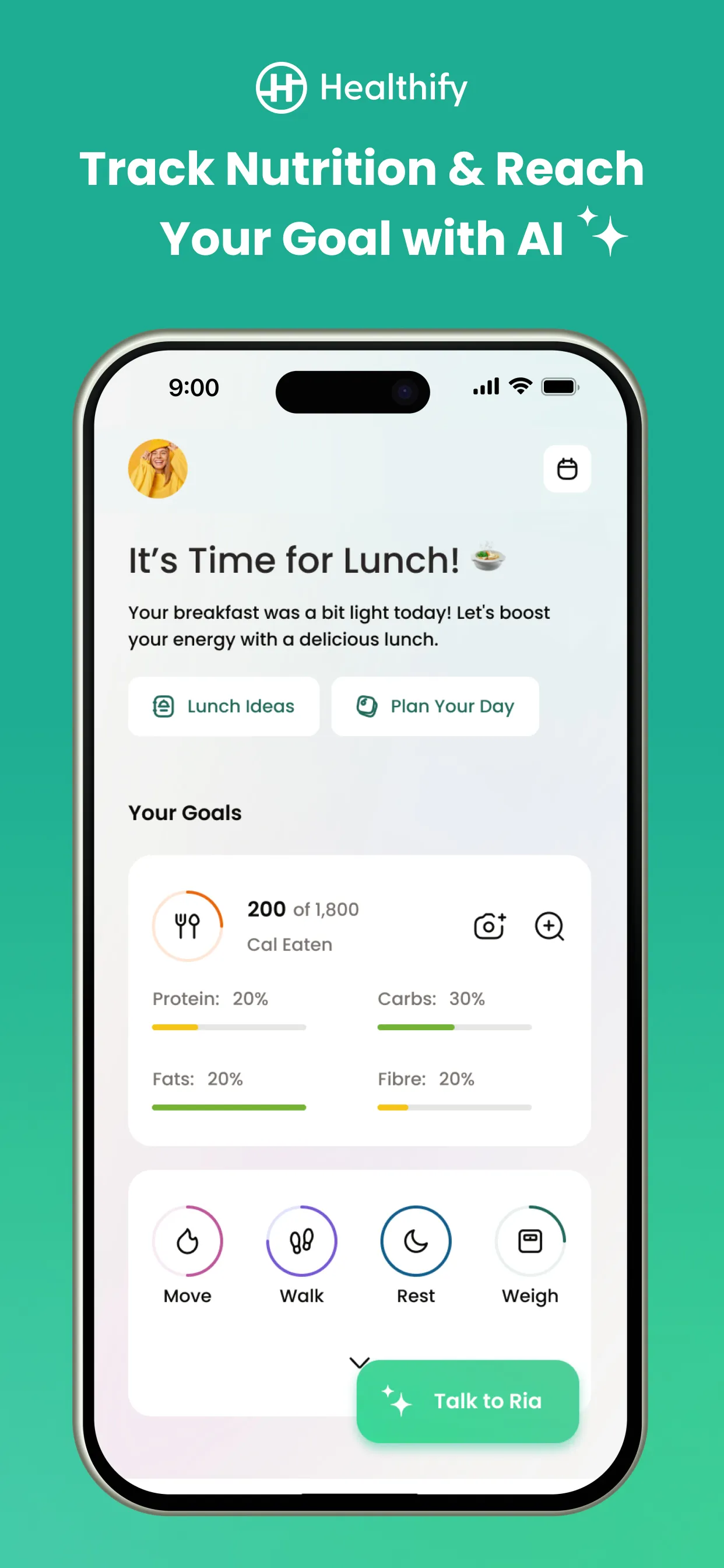Healthify: AI Diet & Fitness | Indus Appstore | Screenshot