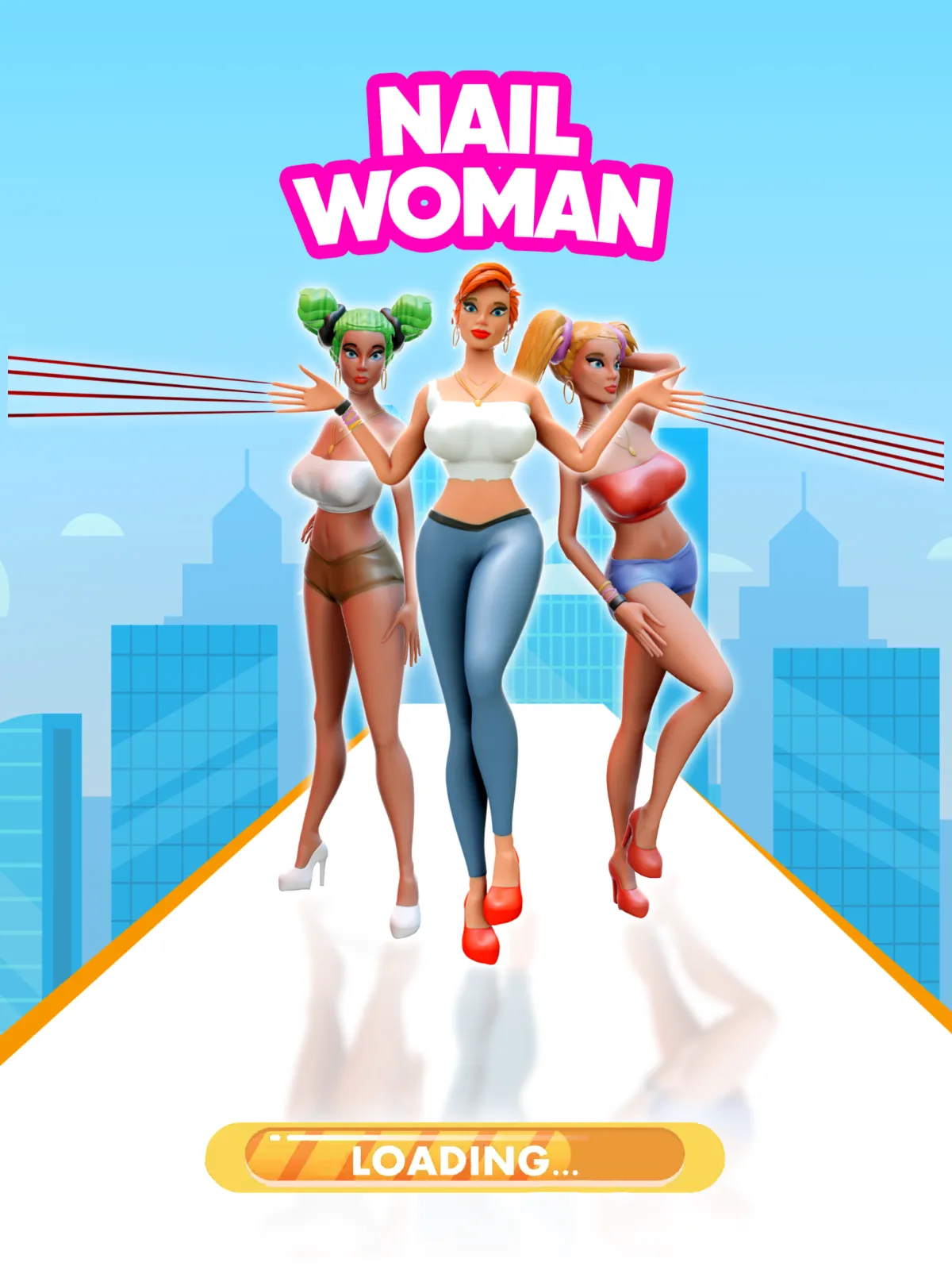 Nail Woman: Baddies Long Run | Indus Appstore | Screenshot