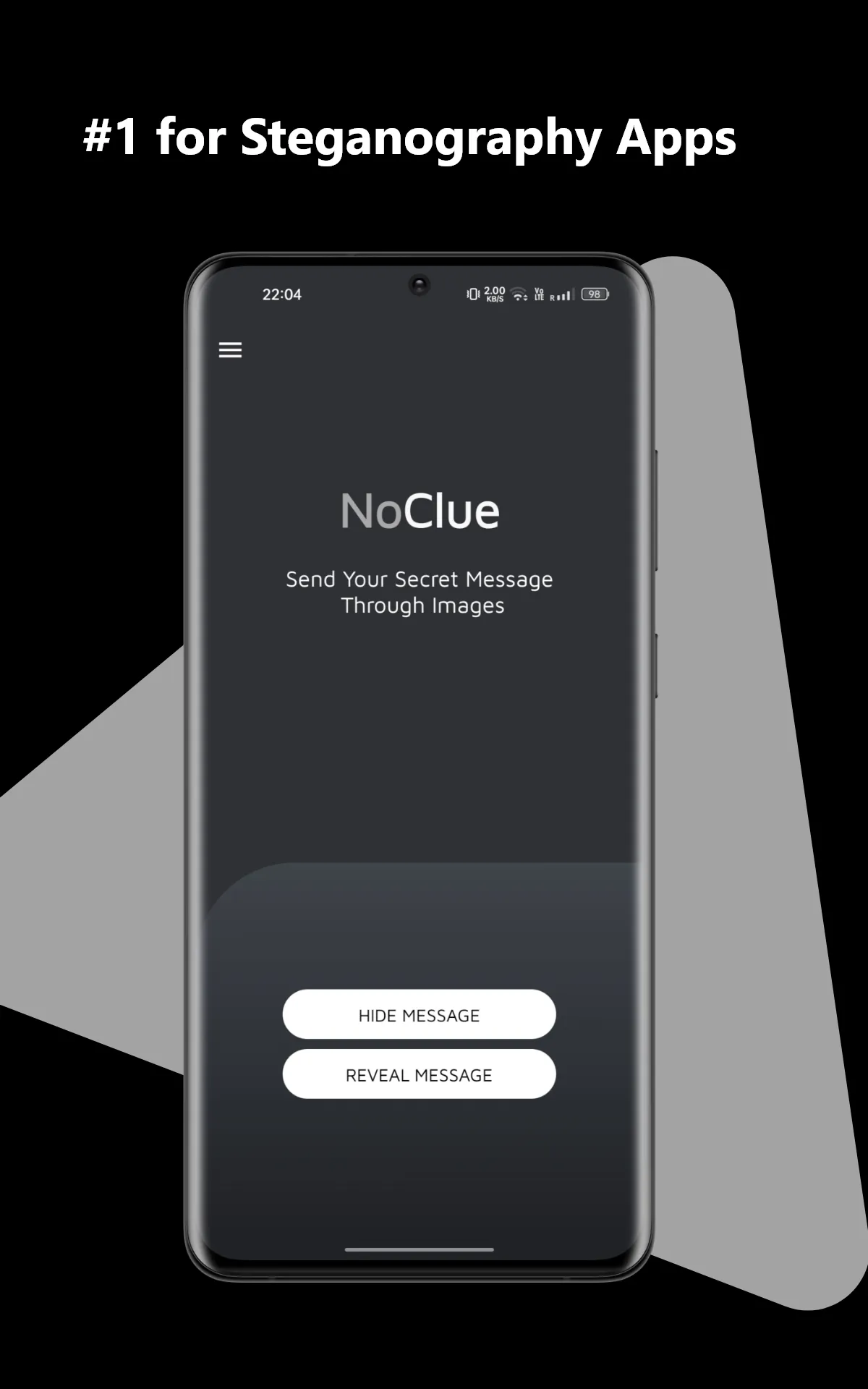 NoClue - Steganography App | Indus Appstore | Screenshot