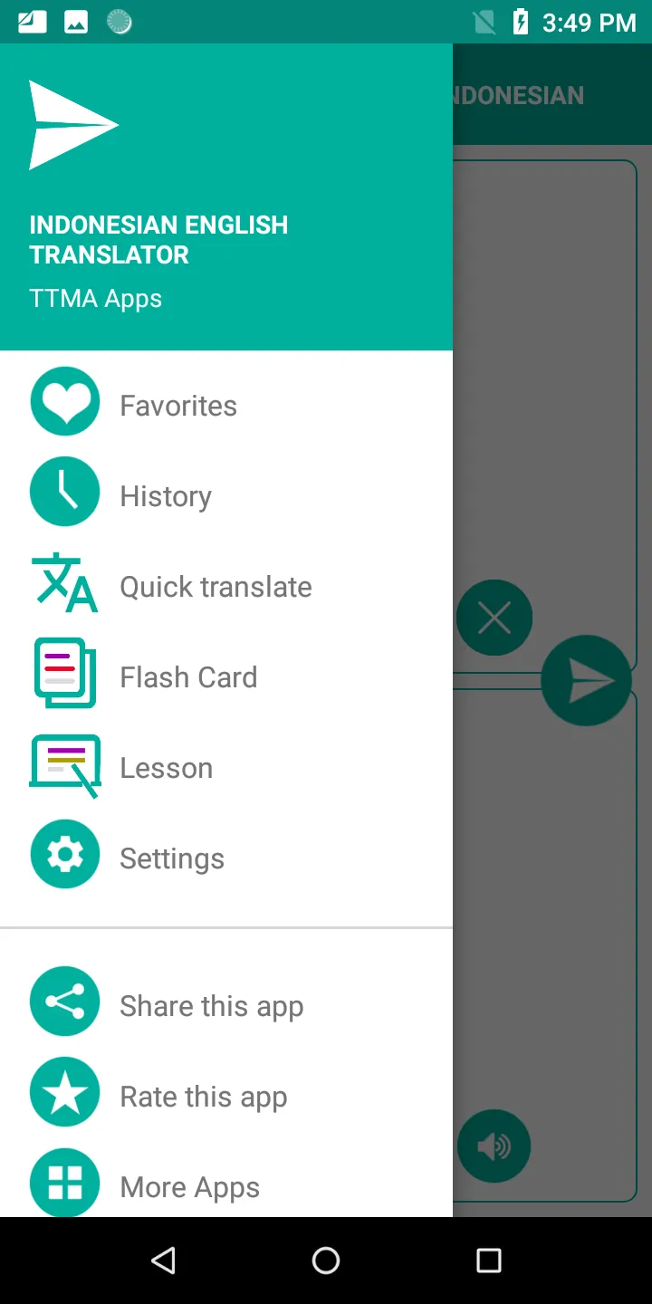 Indonesian English Translator | Indus Appstore | Screenshot