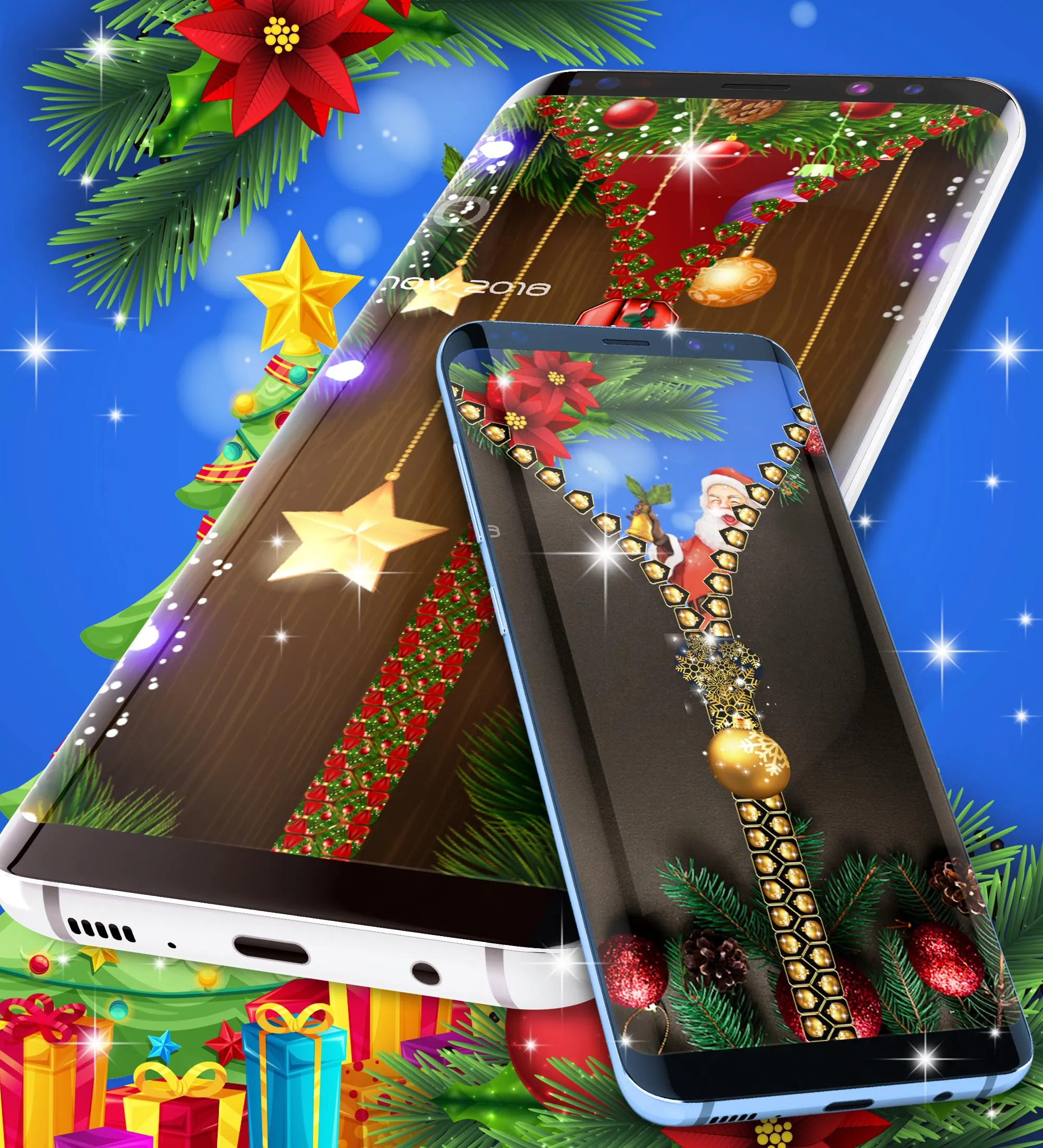 Christmas lock screen | Indus Appstore | Screenshot