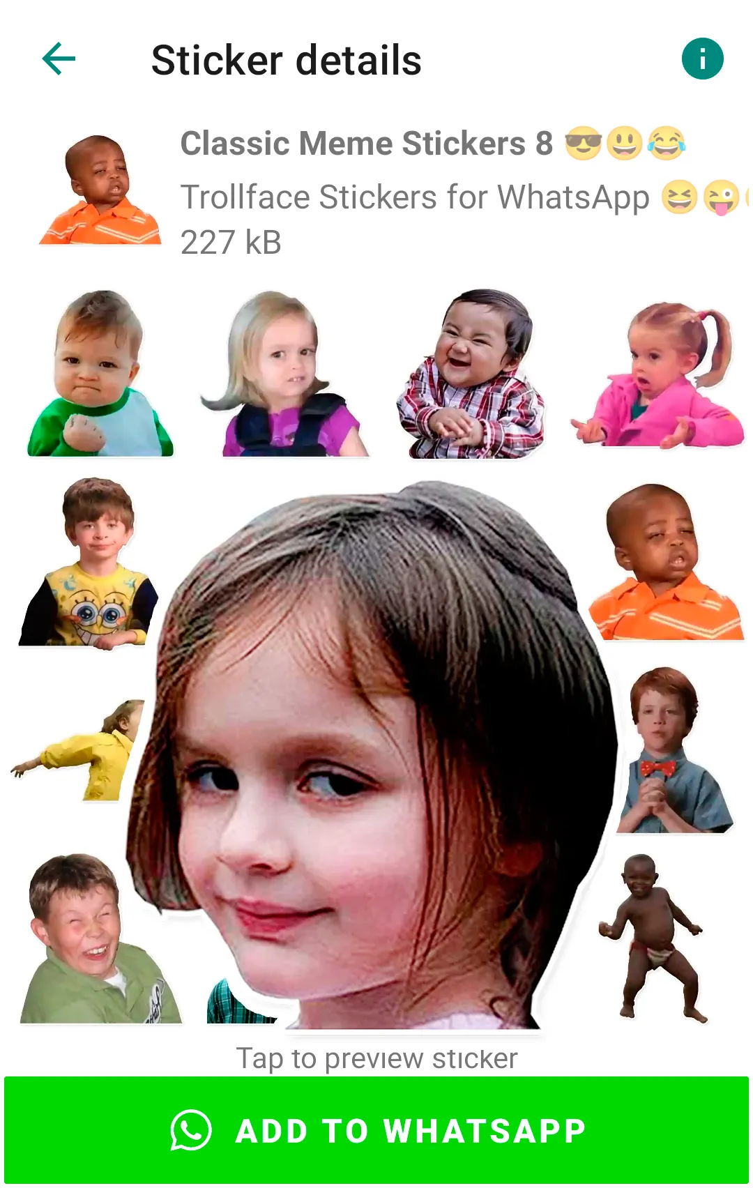 Meme Stickers for WhatsApp | Indus Appstore | Screenshot