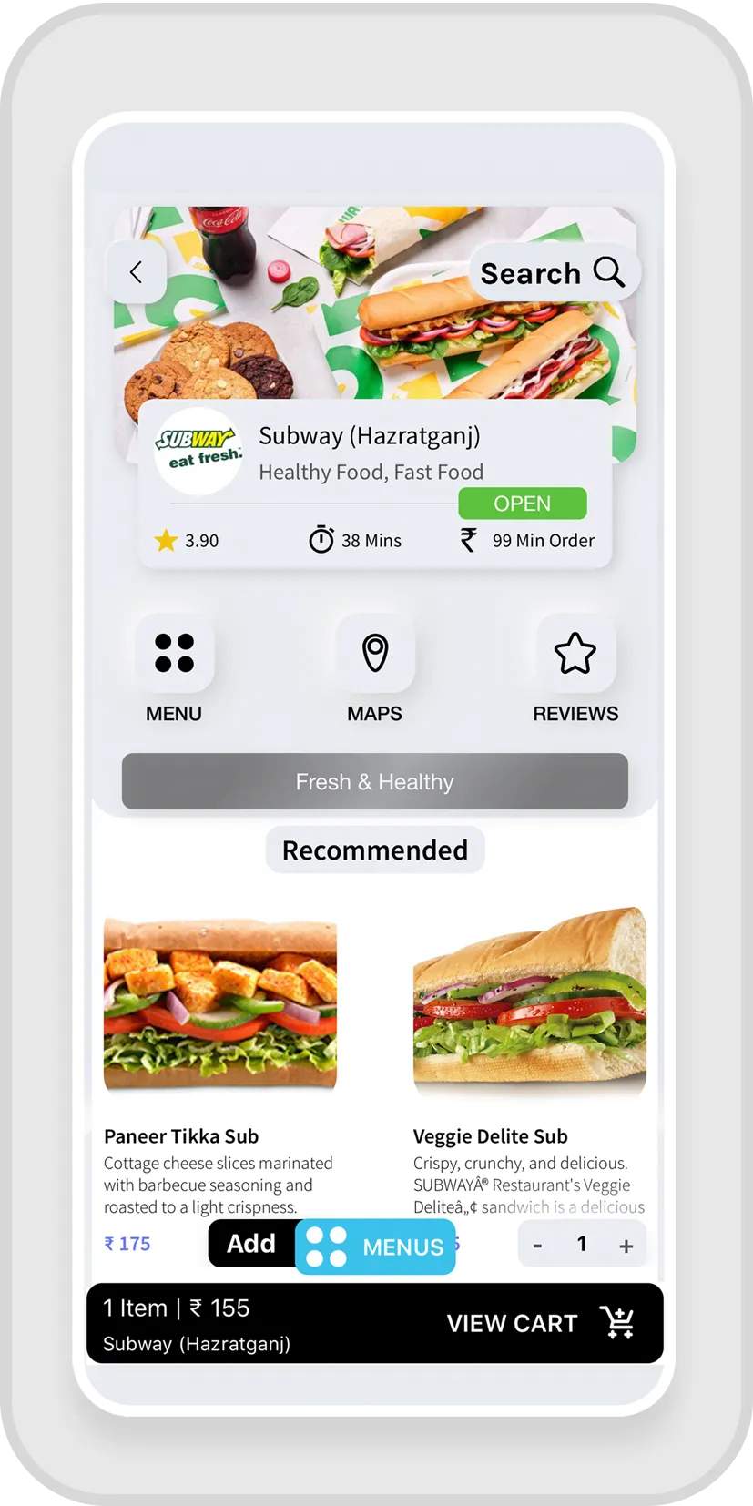 OnlineKaka | Order Food Online | Indus Appstore | Screenshot