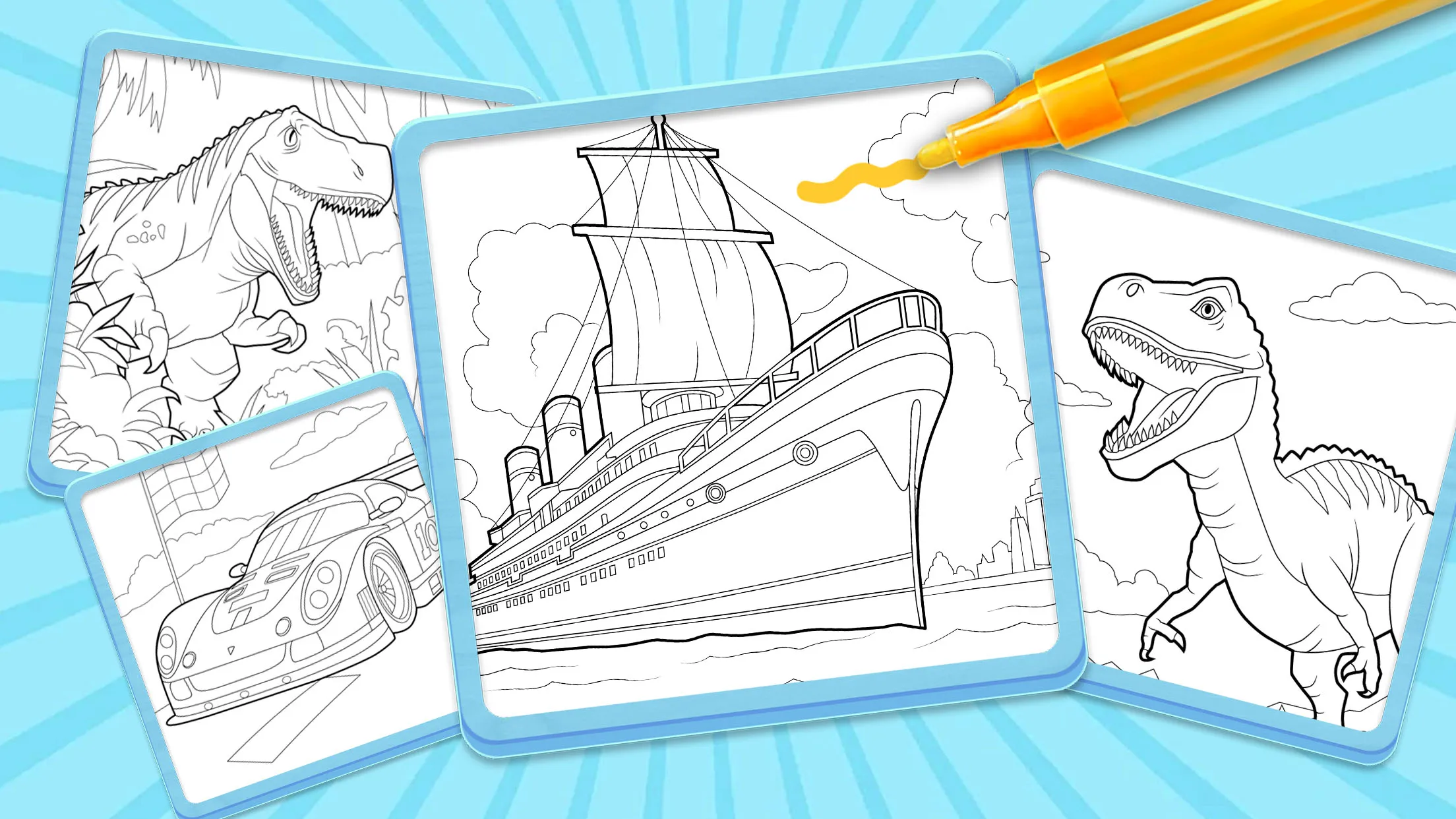 Mecha Color: Coloring Games | Indus Appstore | Screenshot