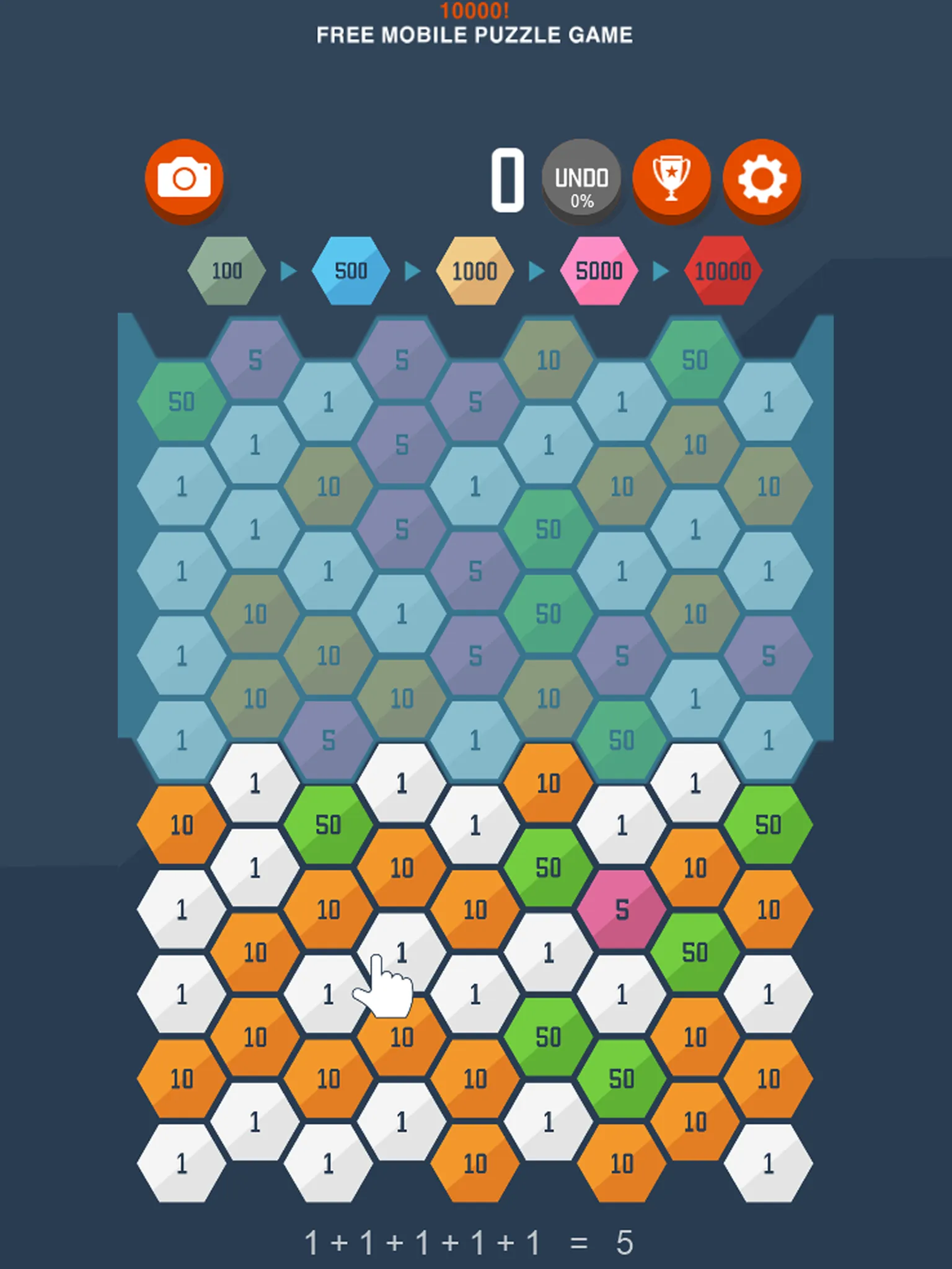 10000! - puzzle (Big Maker) | Indus Appstore | Screenshot