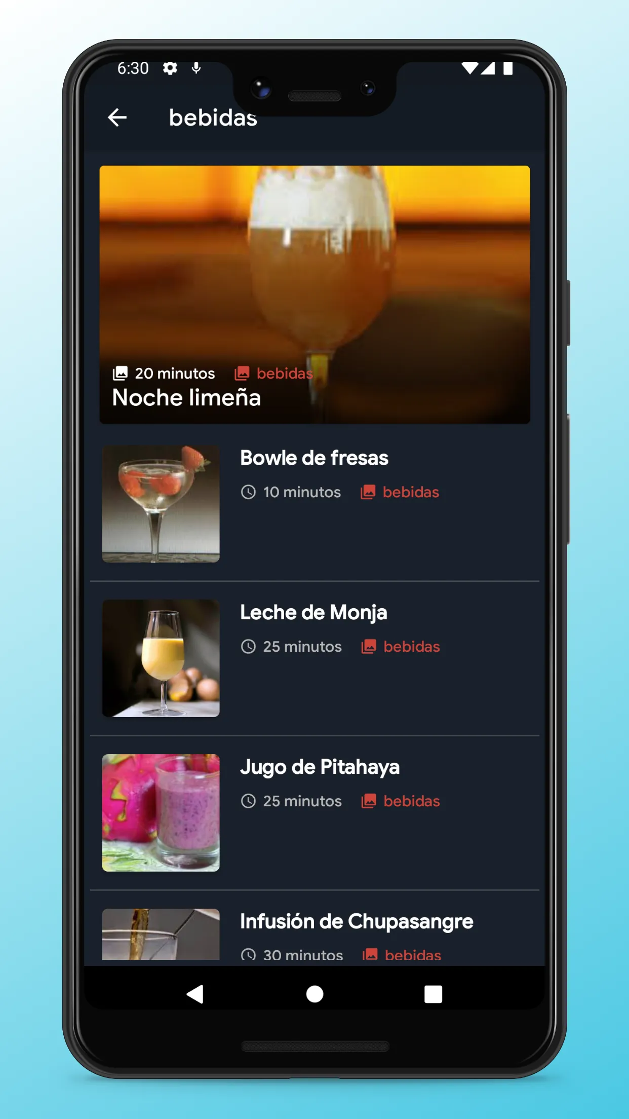 Peruvian Recipes - Food App | Indus Appstore | Screenshot