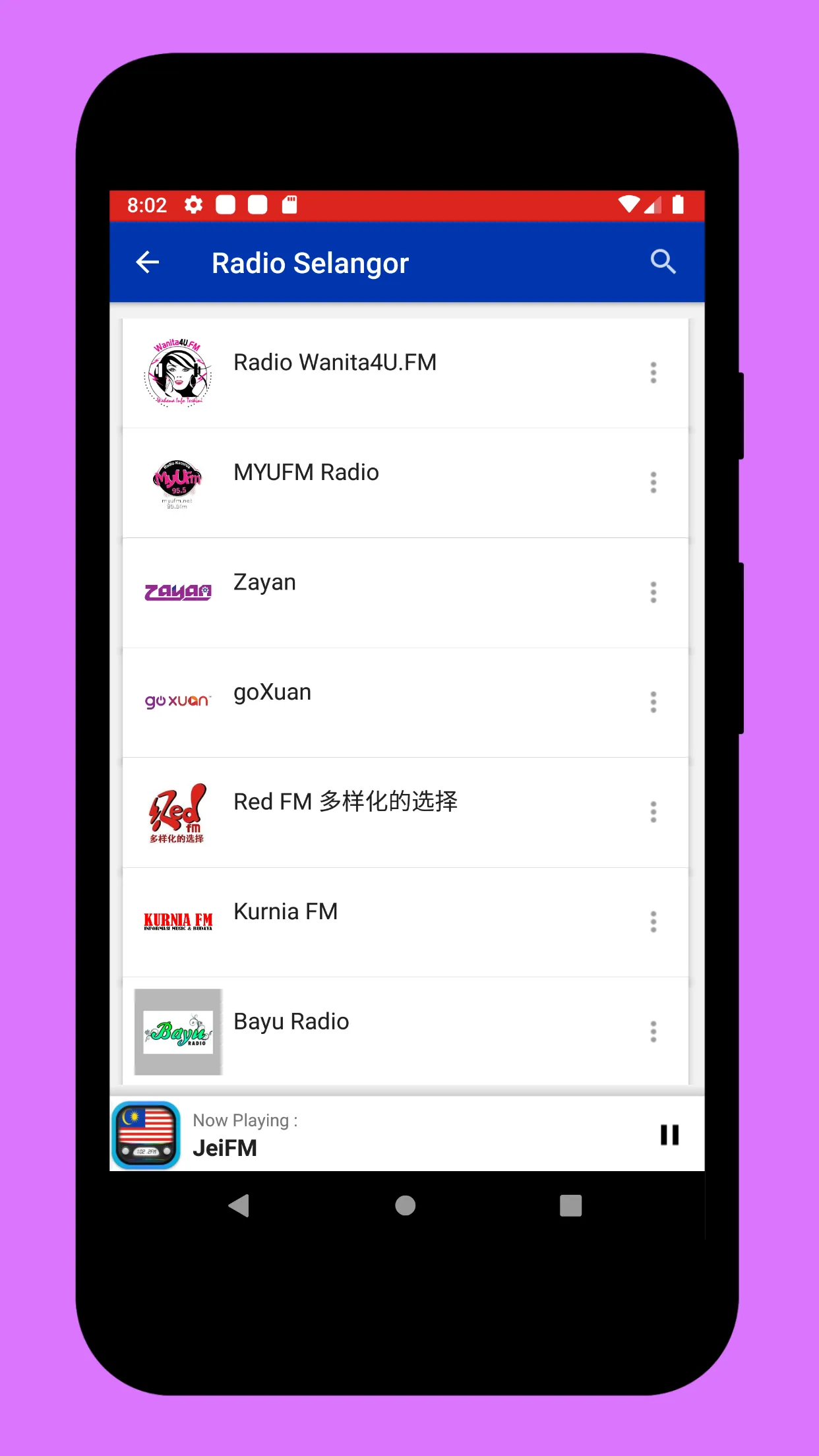 Radio Malaysia + Radio FM & AM | Indus Appstore | Screenshot