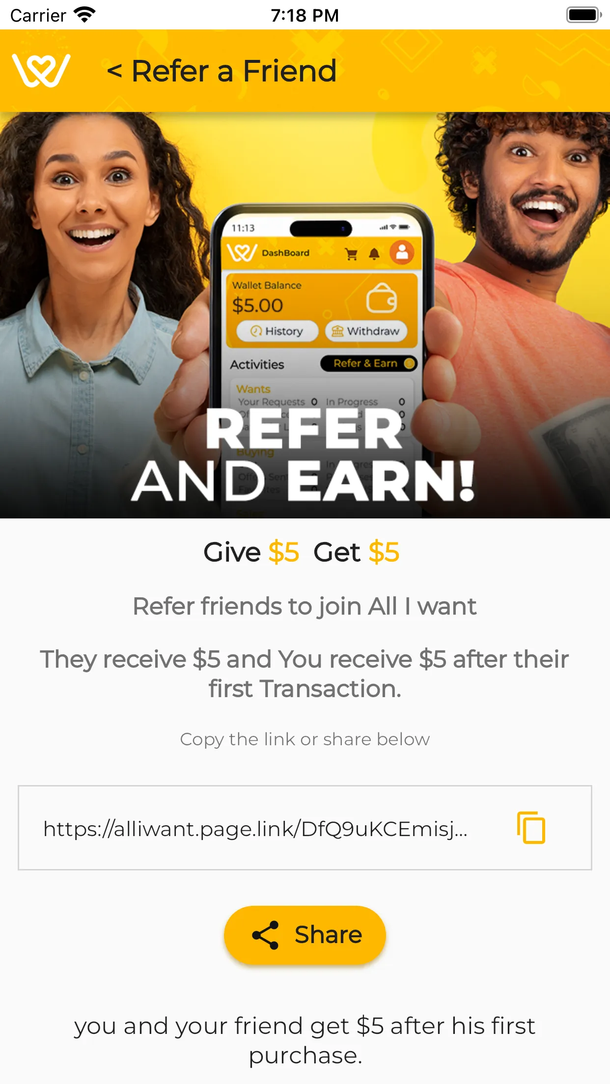 All I Want - Buy, Sell, Swap. | Indus Appstore | Screenshot