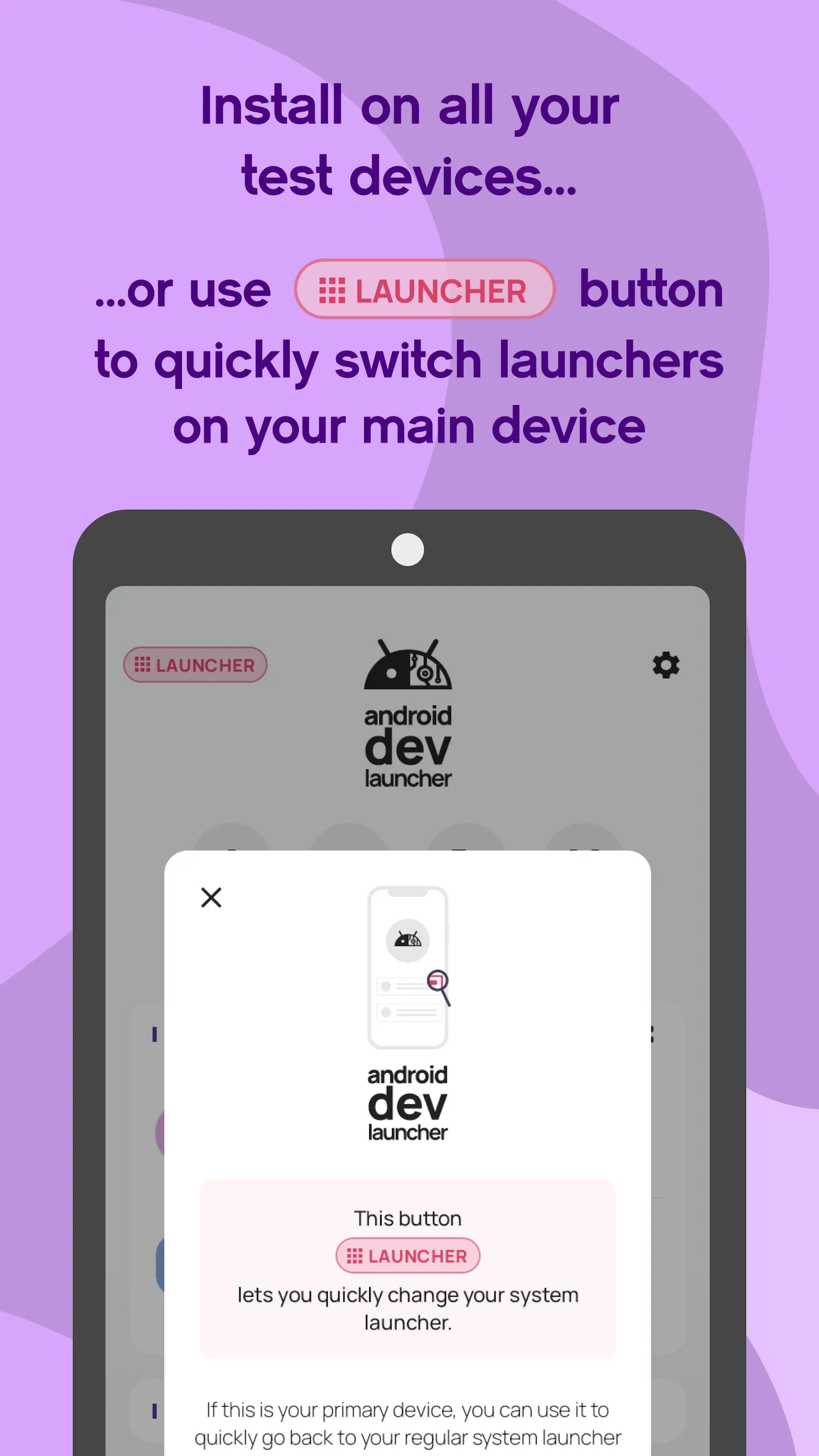 android dev launcher | Indus Appstore | Screenshot