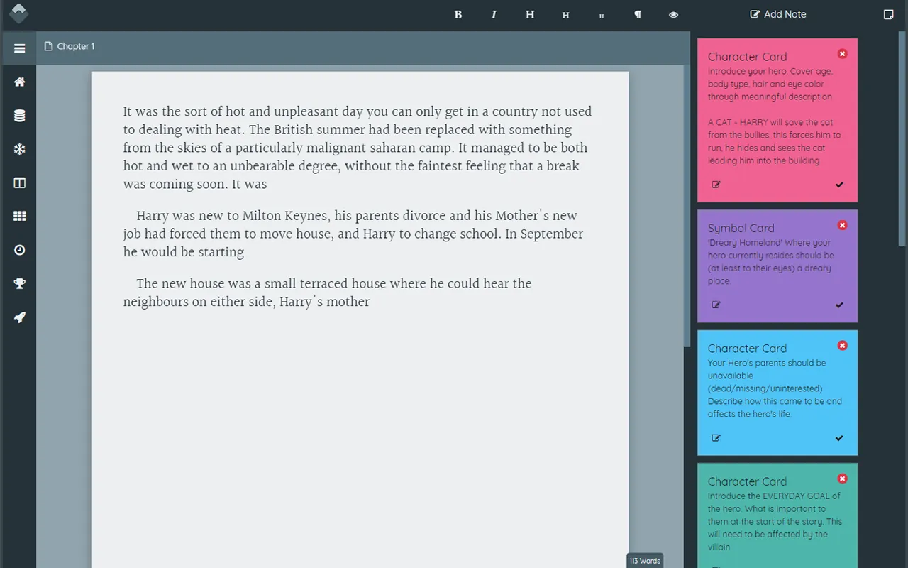 Wavemaker Novel Writing Softwa | Indus Appstore | Screenshot