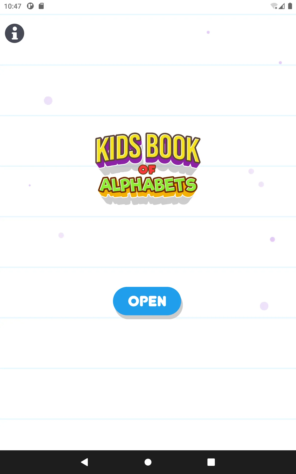 Kids Book of Alphabets | Indus Appstore | Screenshot