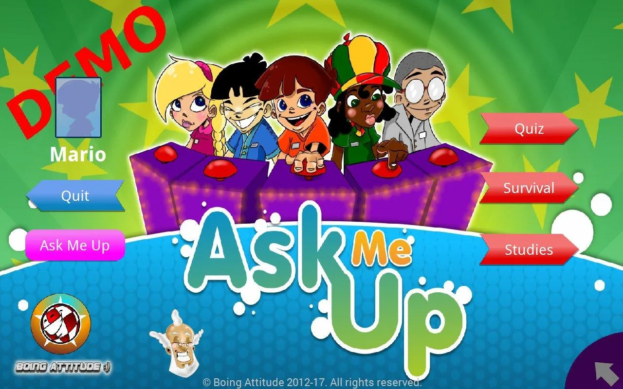 AskMeUp Demo Quiz | Indus Appstore | Screenshot