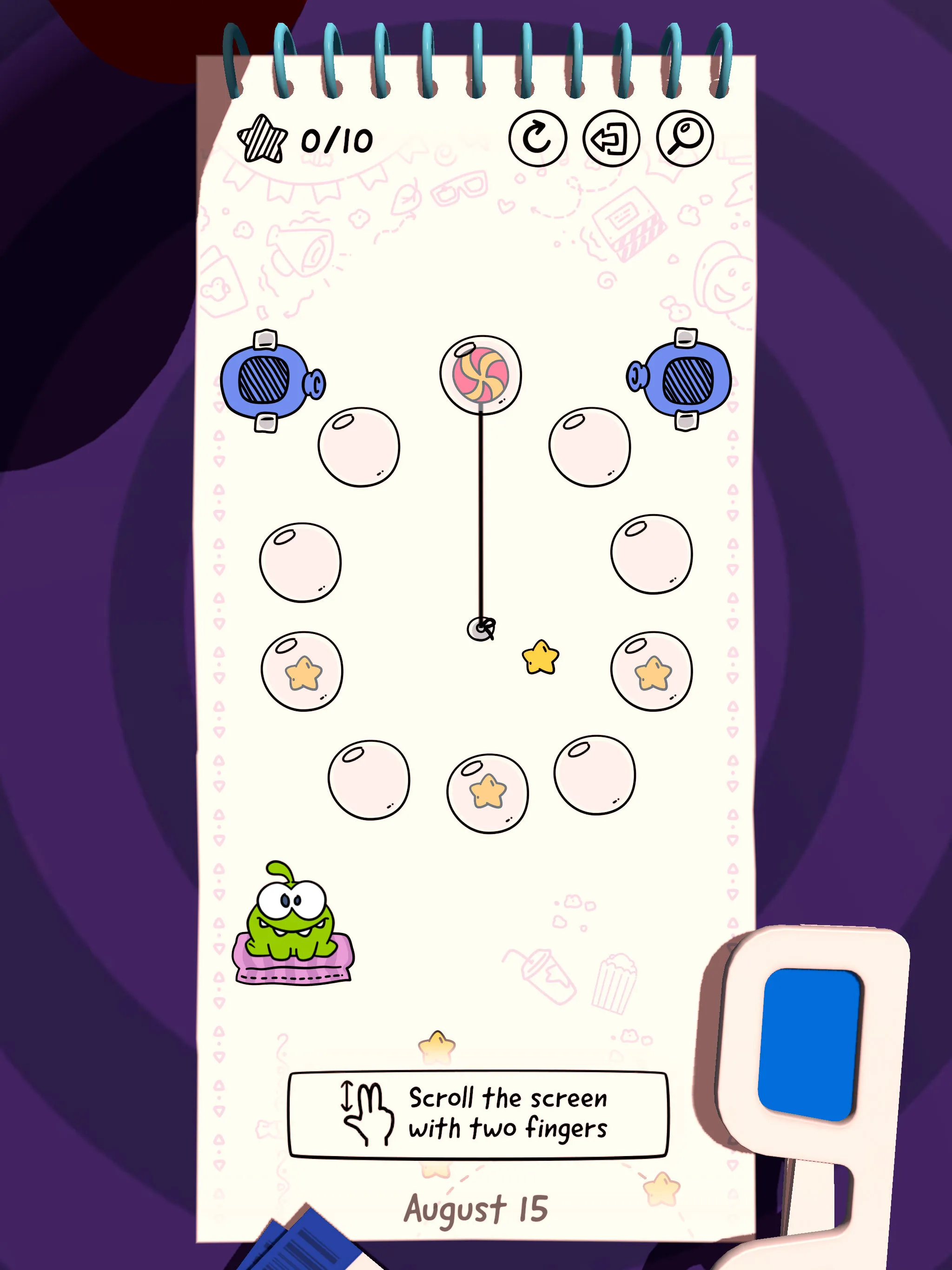 Cut the Rope Daily | Indus Appstore | Screenshot