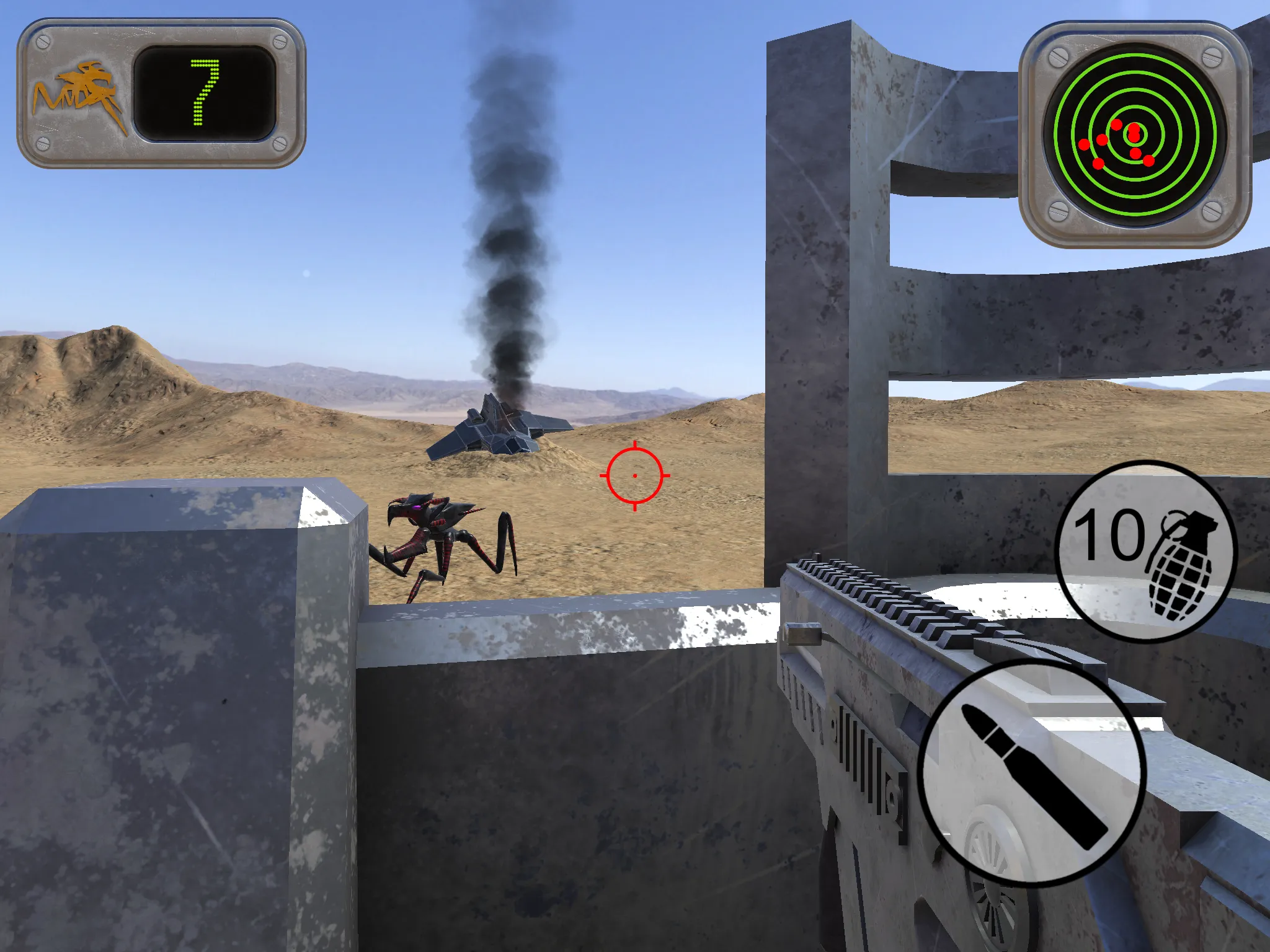 Attack Of The Alien Bugs | Indus Appstore | Screenshot