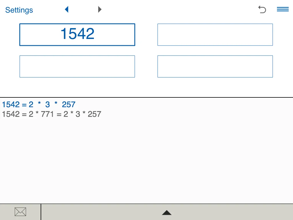 Prime Factor Calculator | Indus Appstore | Screenshot