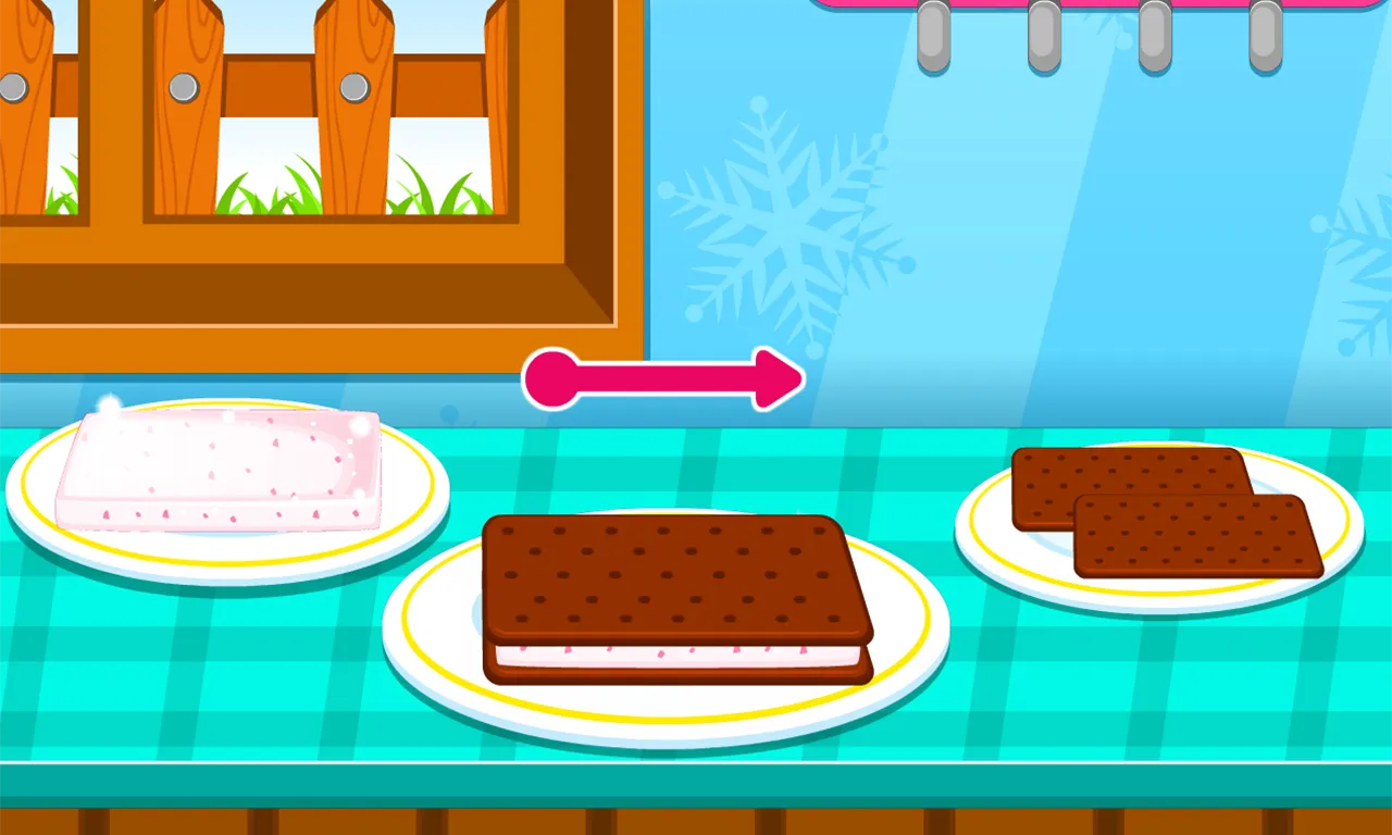 Cooking Ice Cream Sandwiches | Indus Appstore | Screenshot