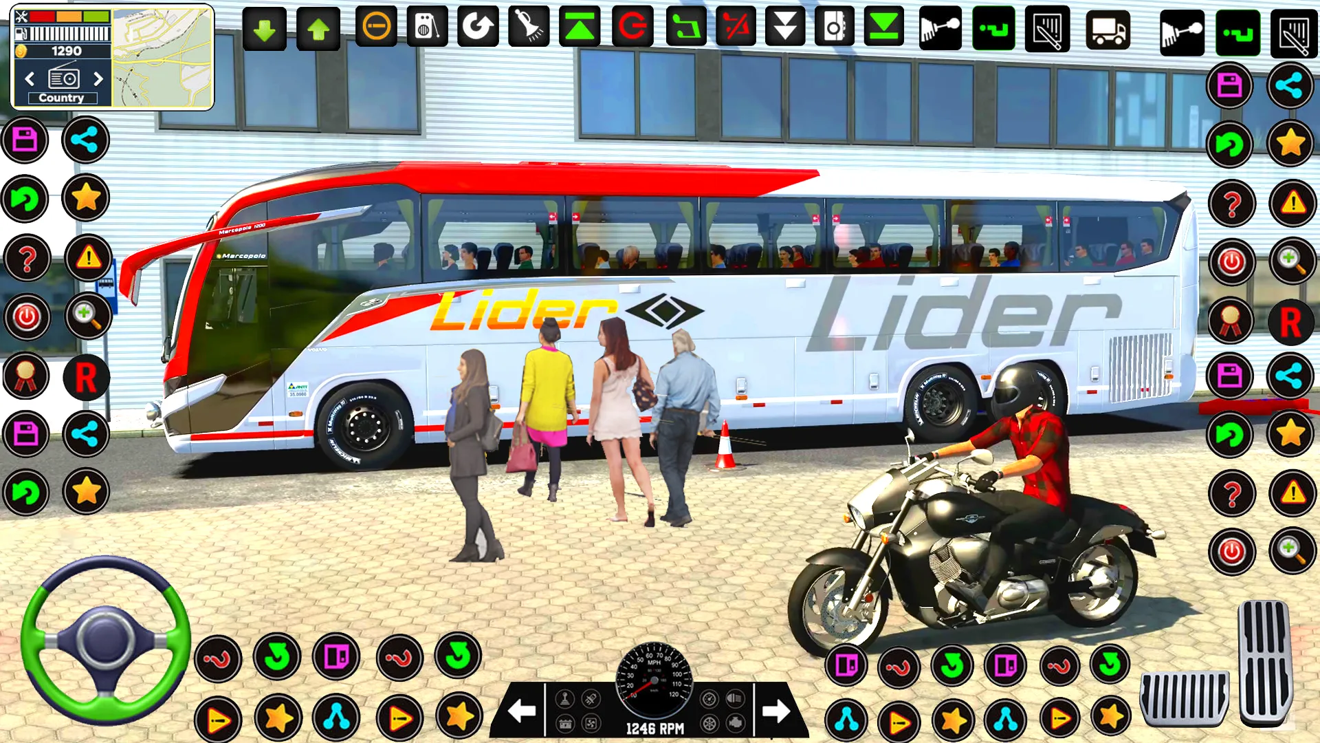 US City Passenger Bus Games 3D | Indus Appstore | Screenshot