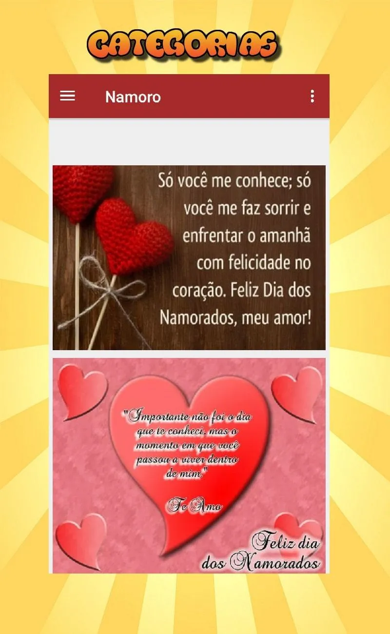 Amor e Carinho com Imagens | Indus Appstore | Screenshot