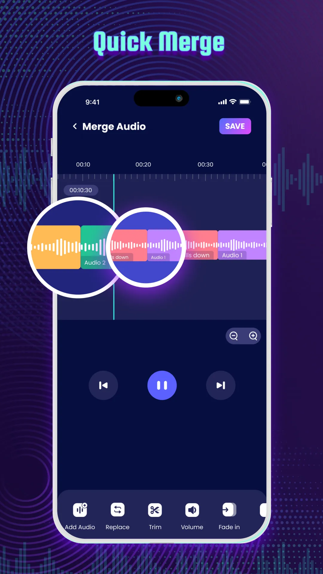 Audio Editor : xMusic Mixer | Indus Appstore | Screenshot