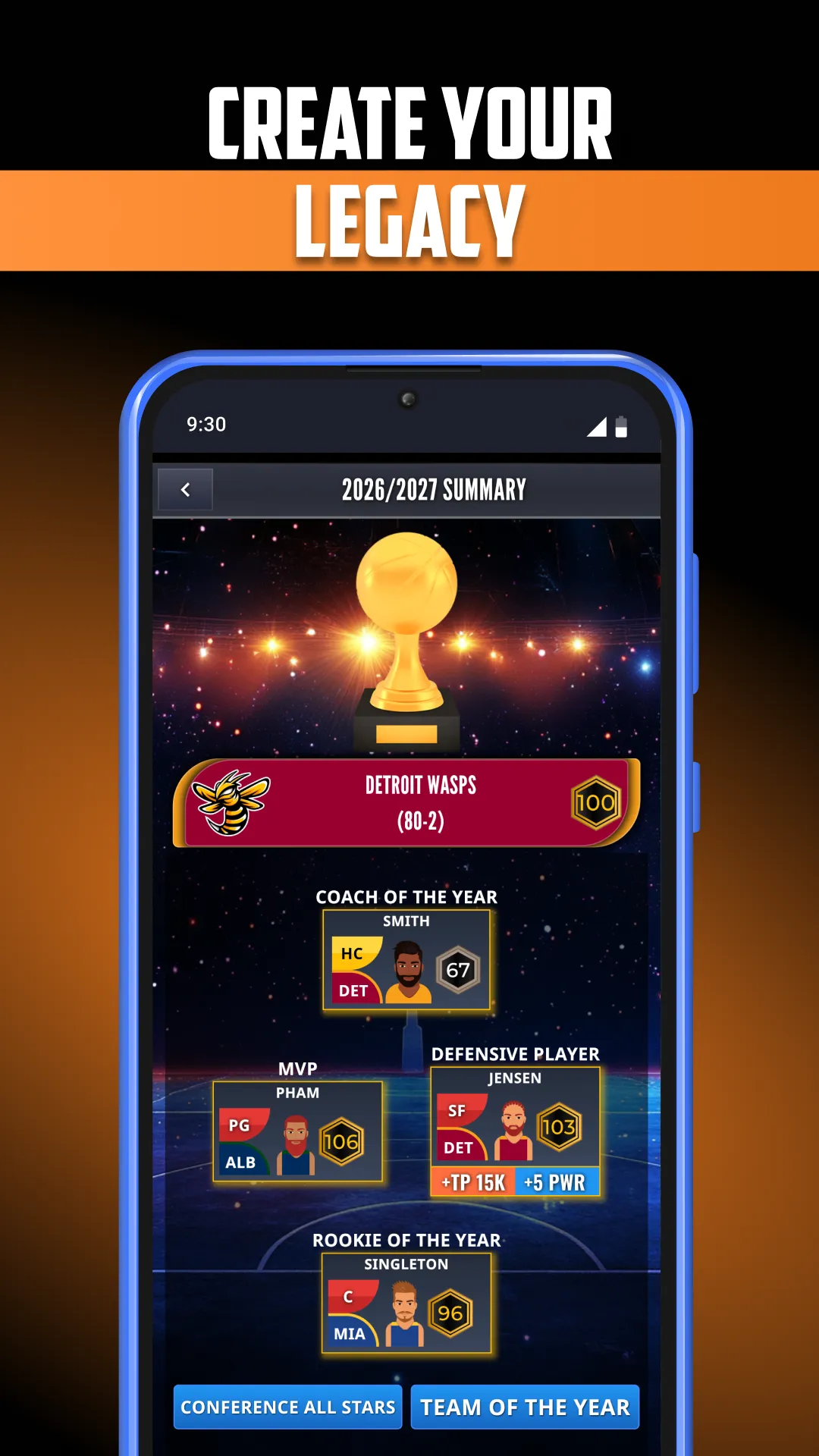 Ultimate Pro Basketball GM | Indus Appstore | Screenshot
