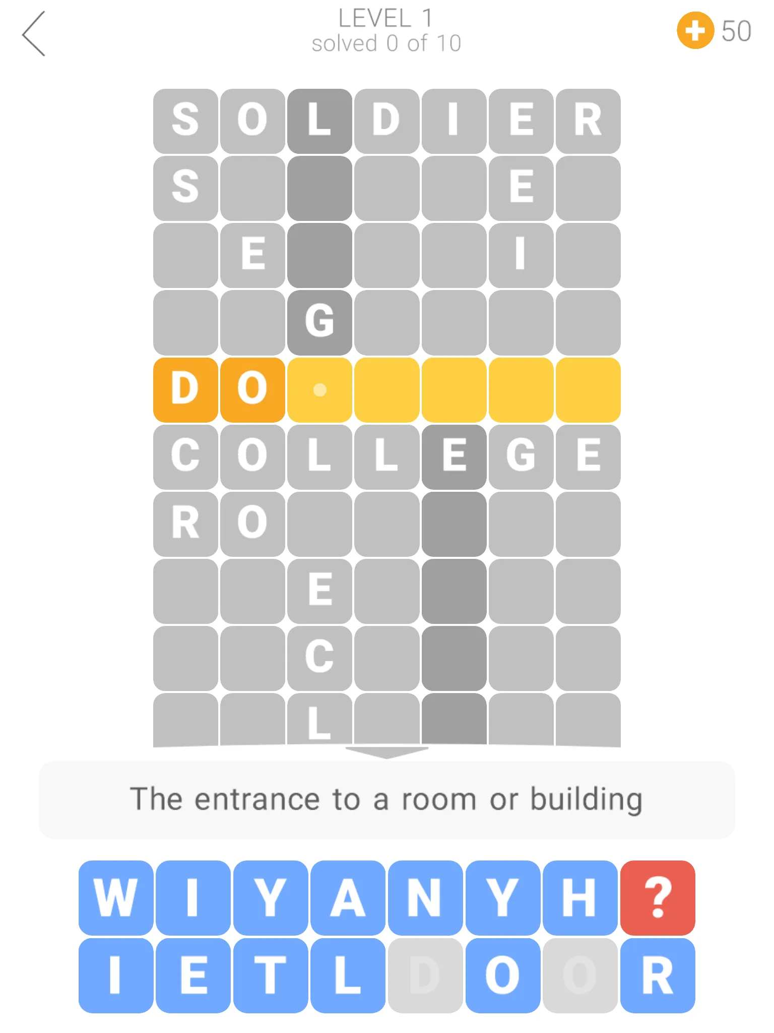 Word Tower Crosswords | Indus Appstore | Screenshot