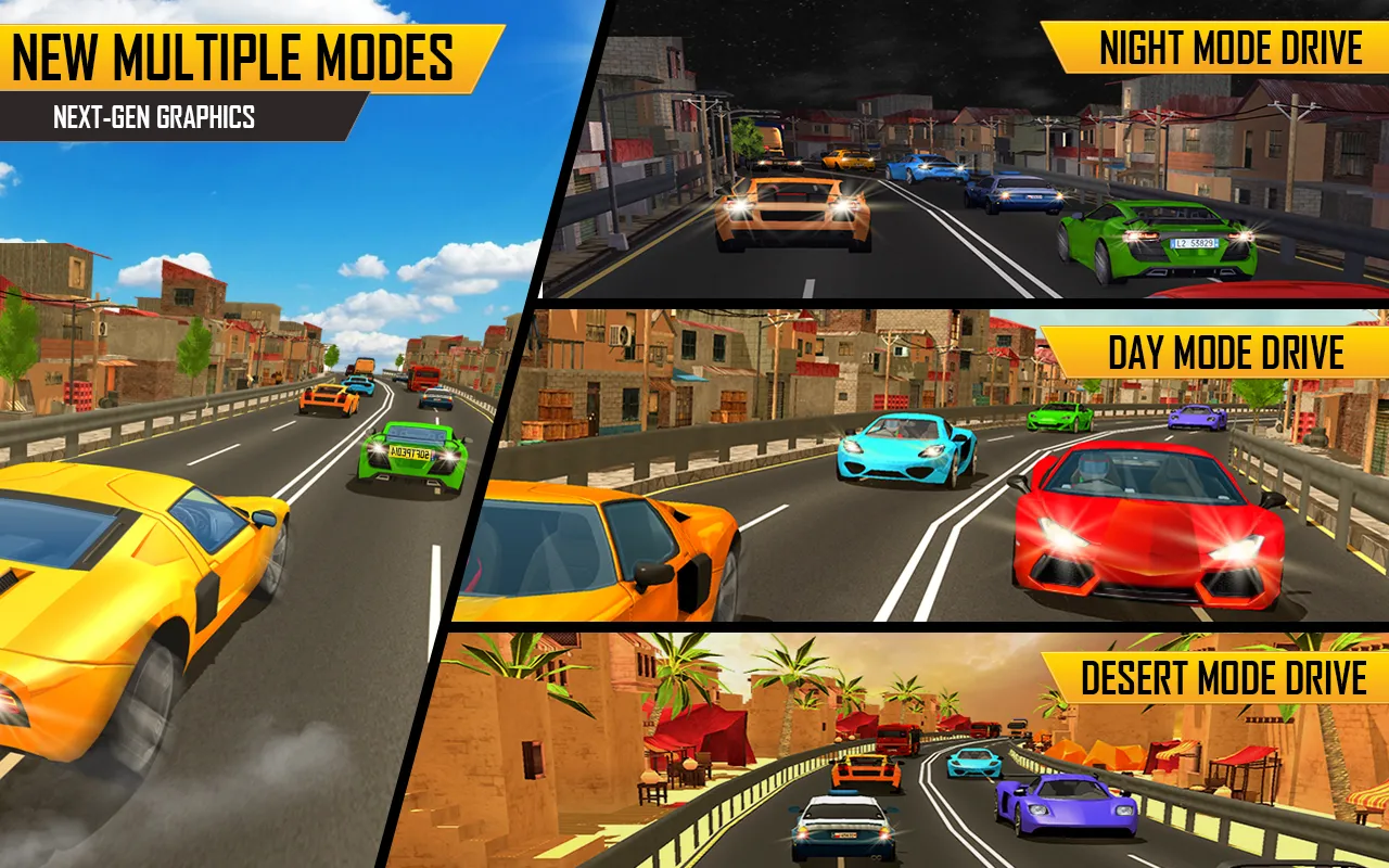 Highway Car Racing 3D Games | Indus Appstore | Screenshot