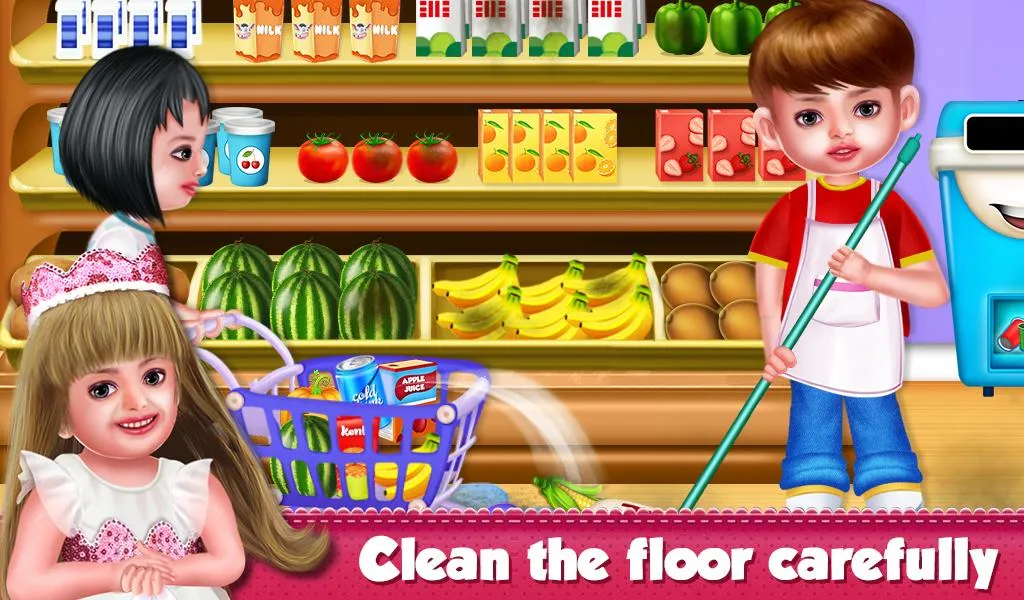 Aadhya's Supermarket Games | Indus Appstore | Screenshot