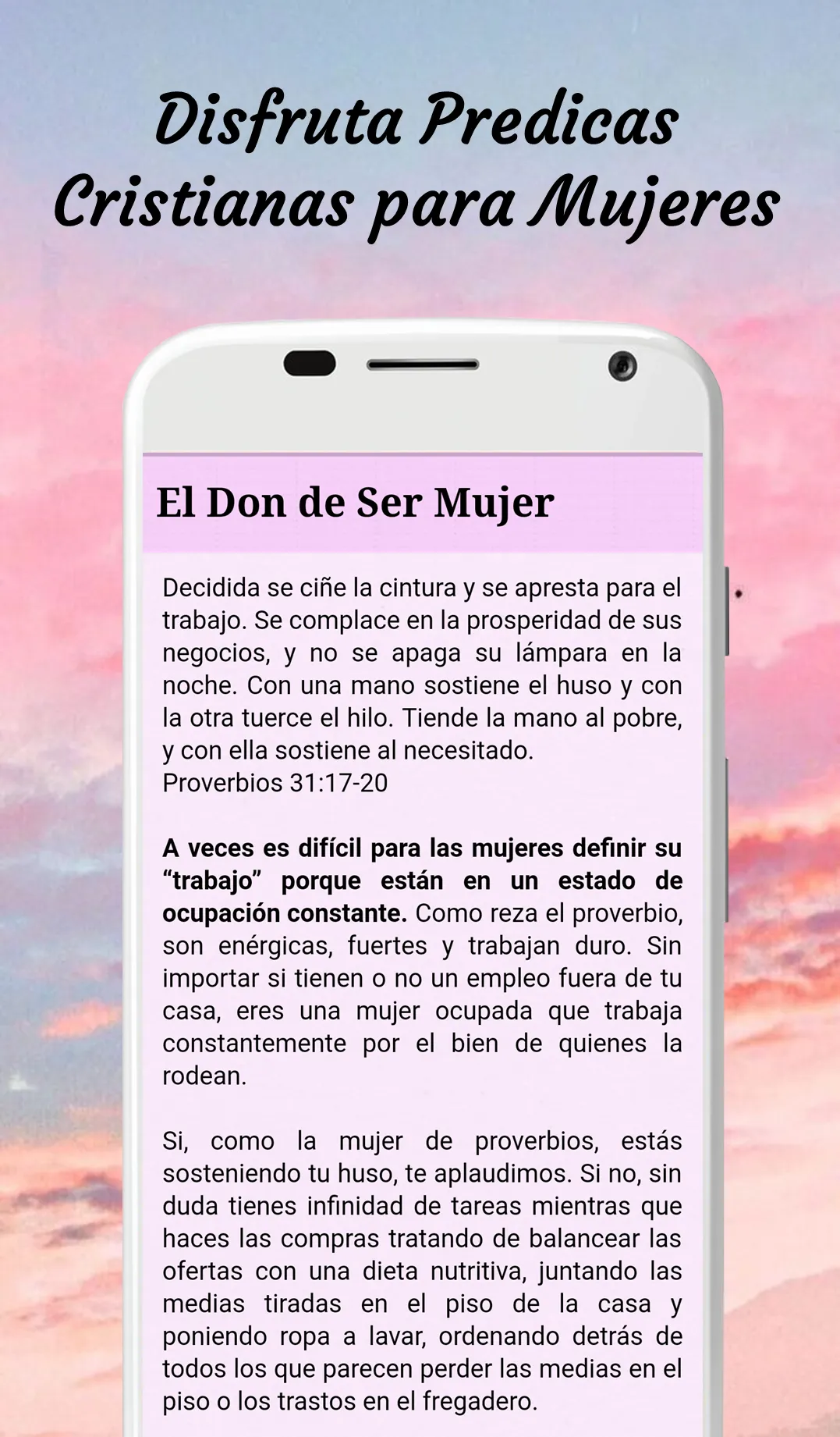 Predicas mujeres cristianas | Indus Appstore | Screenshot