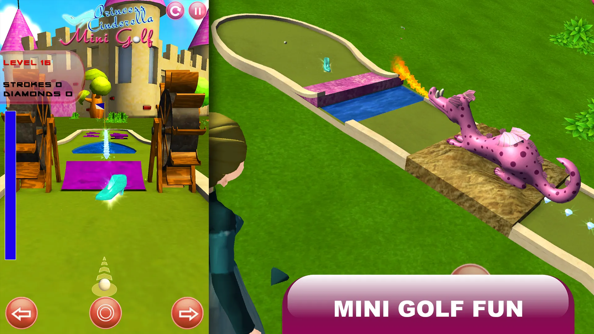 Princess Cinderella Mini Golf | Indus Appstore | Screenshot