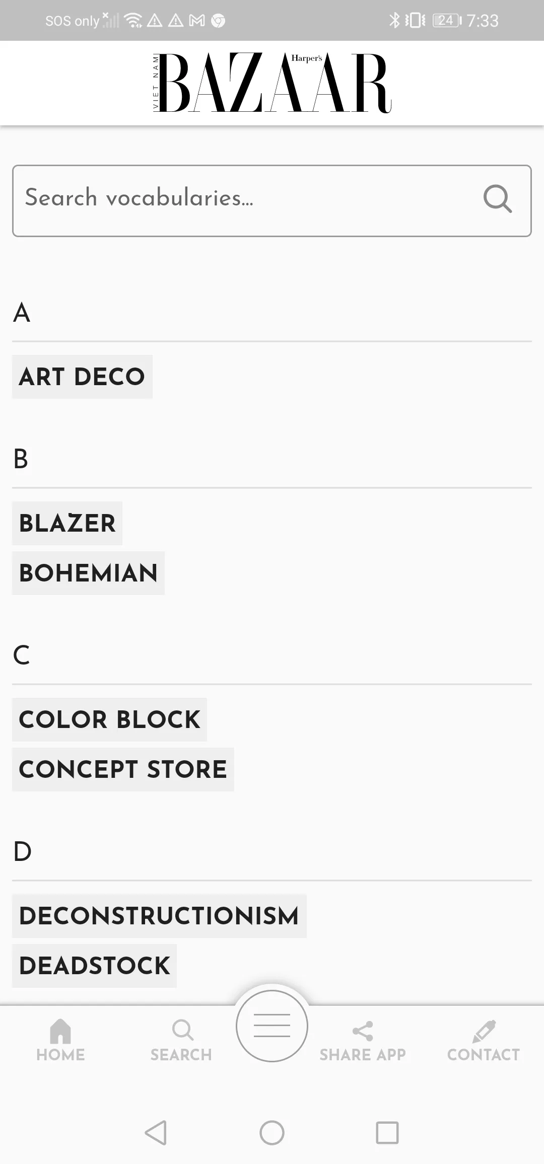 Harper’s Bazaar VN Magazine | Indus Appstore | Screenshot