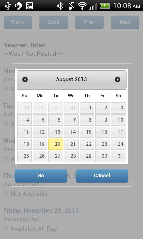 ScheduleBase | Indus Appstore | Screenshot