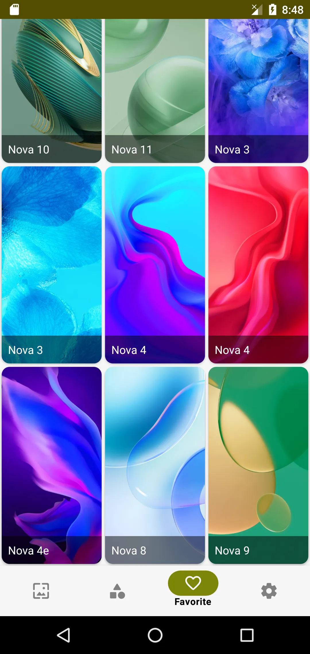 Wallpaper for Nova 3 to 11 | Indus Appstore | Screenshot