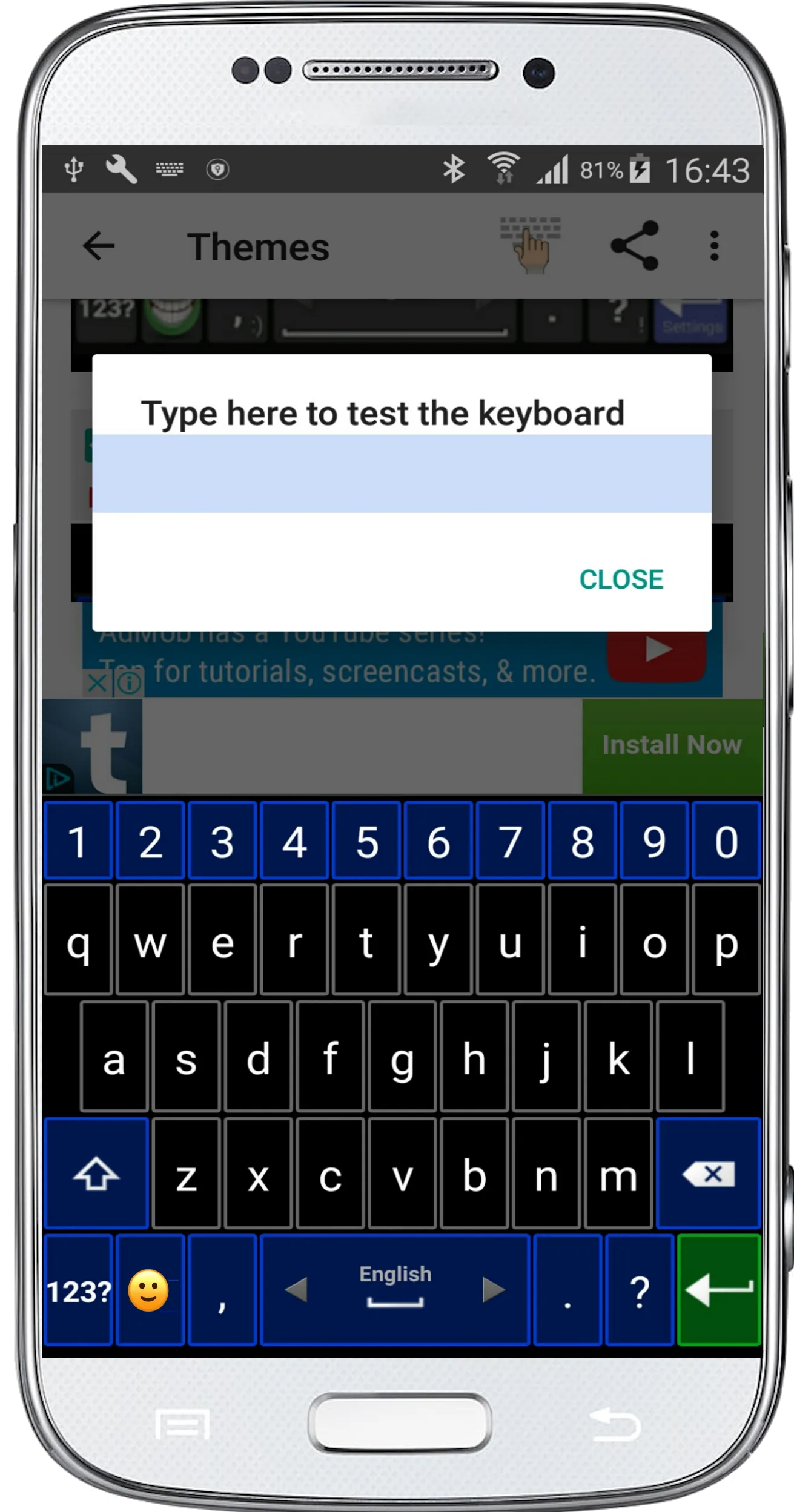 Classic Big Keyboard | Indus Appstore | Screenshot