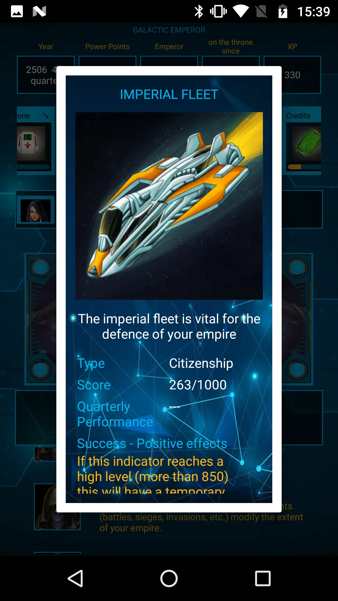 AoD: Galactic War, Command 4x | Indus Appstore | Screenshot