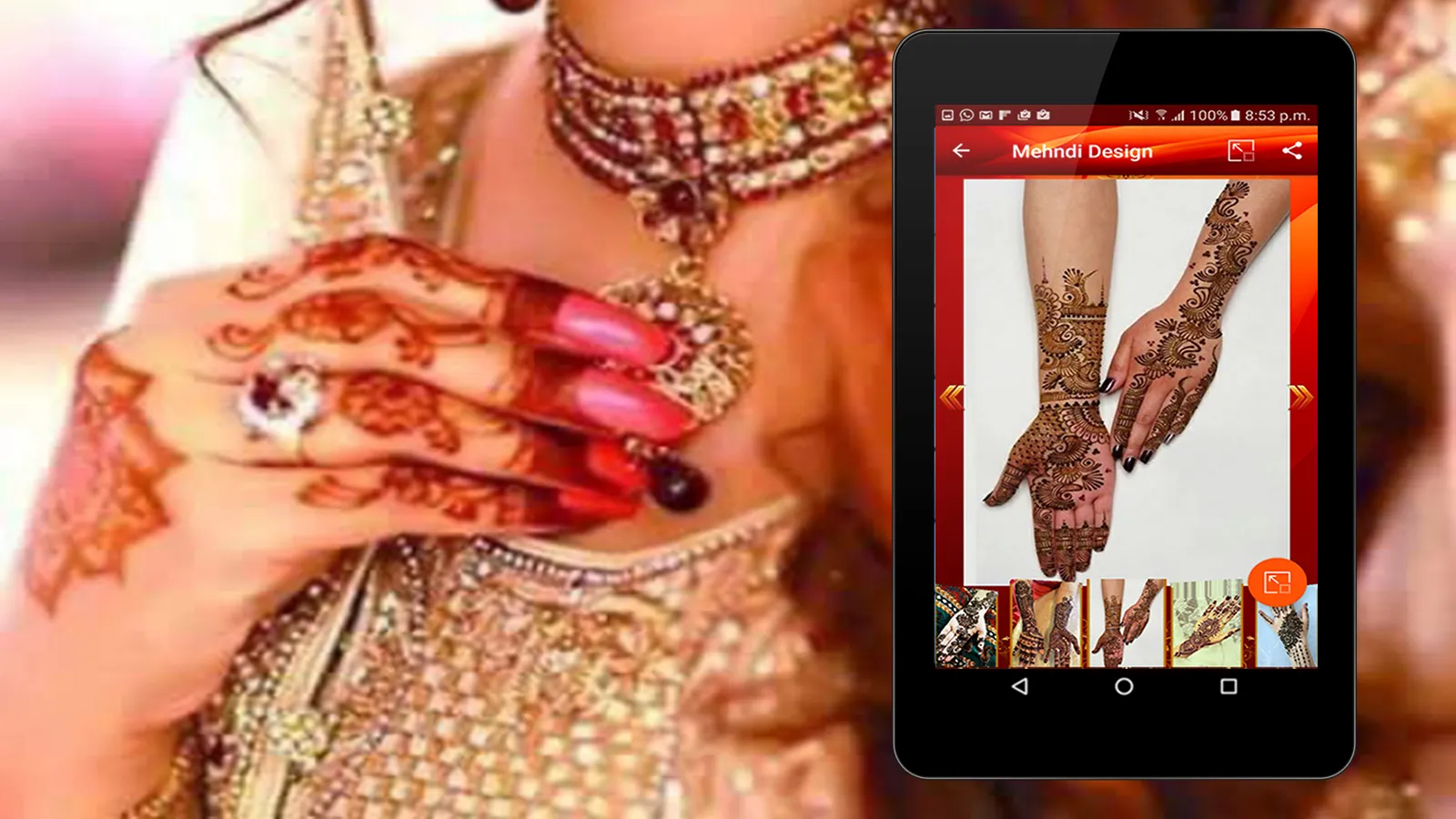 Stylish Mehndi Designs | Indus Appstore | Screenshot