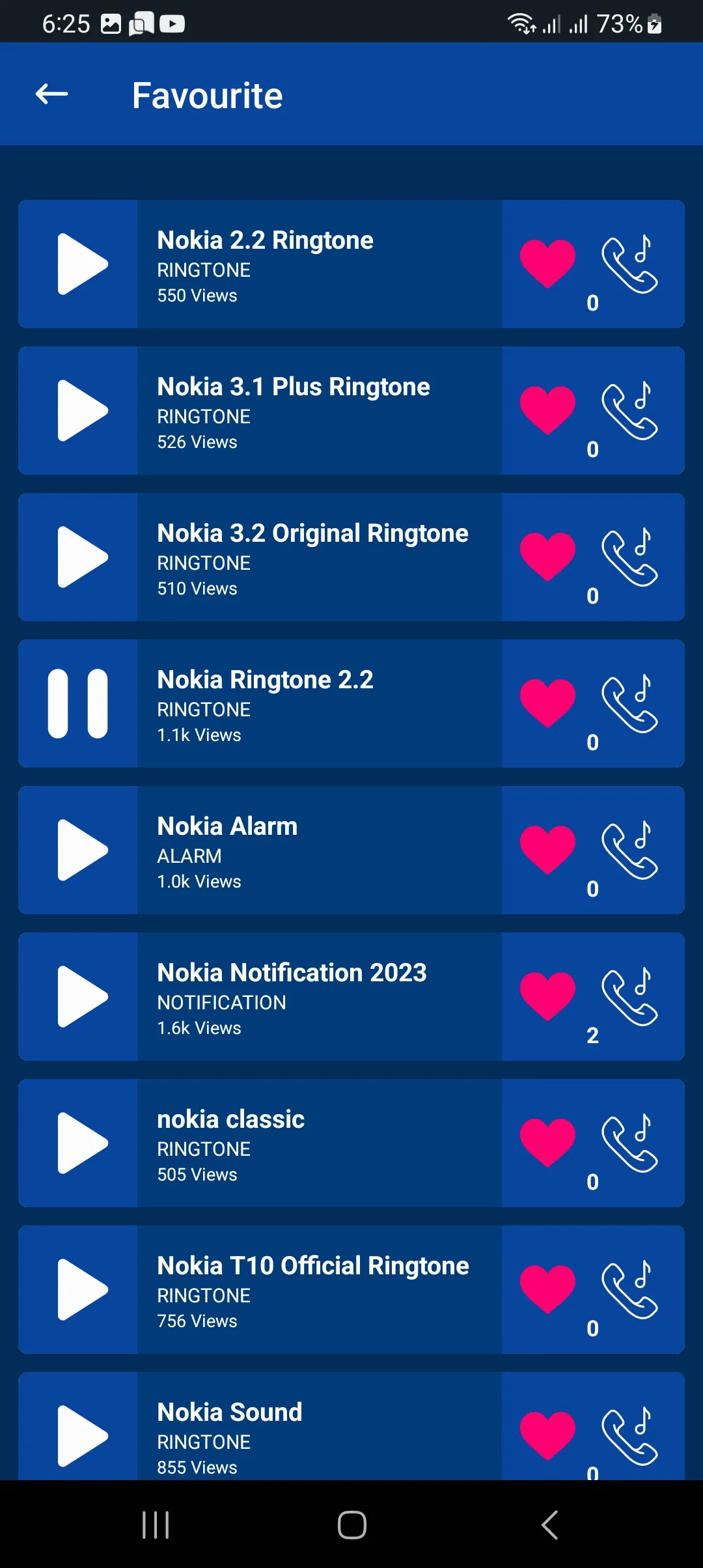 ALL NOKIA Mobile Ringtones | Indus Appstore | Screenshot