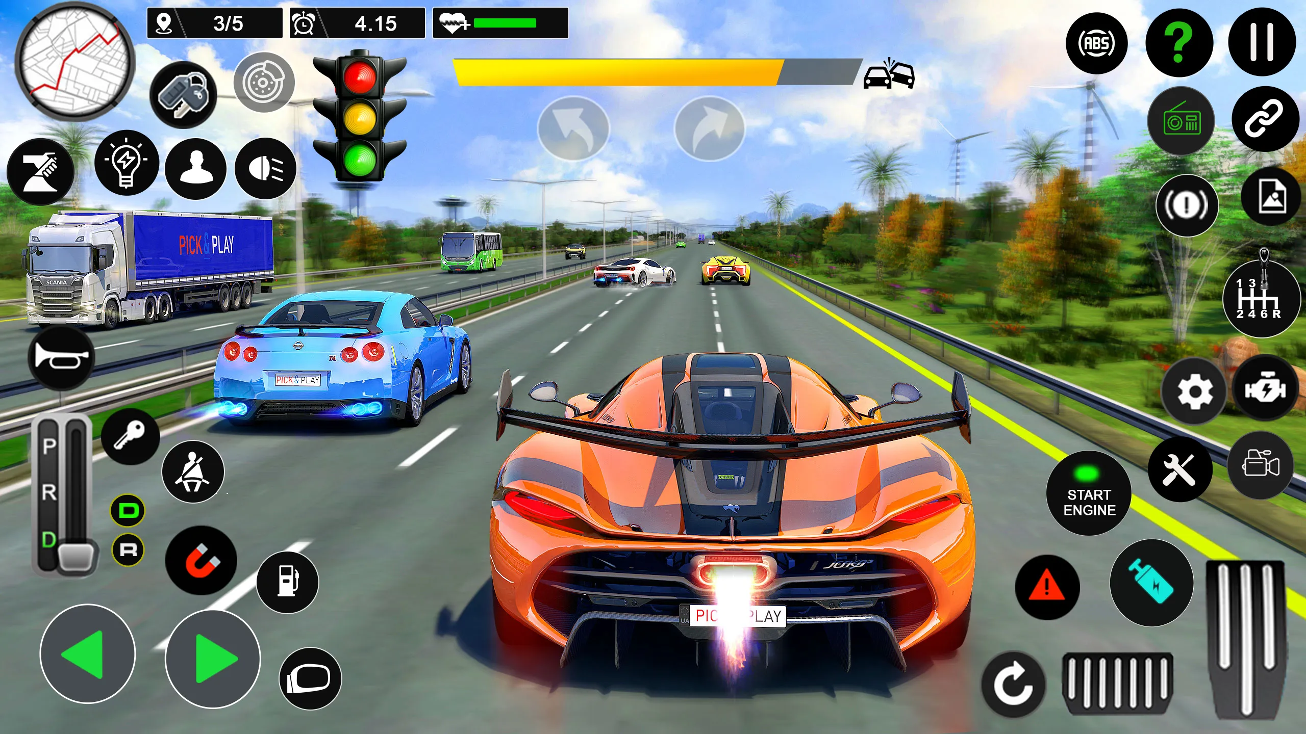 Car Racing 3D Road Racing Game | Indus Appstore | Screenshot