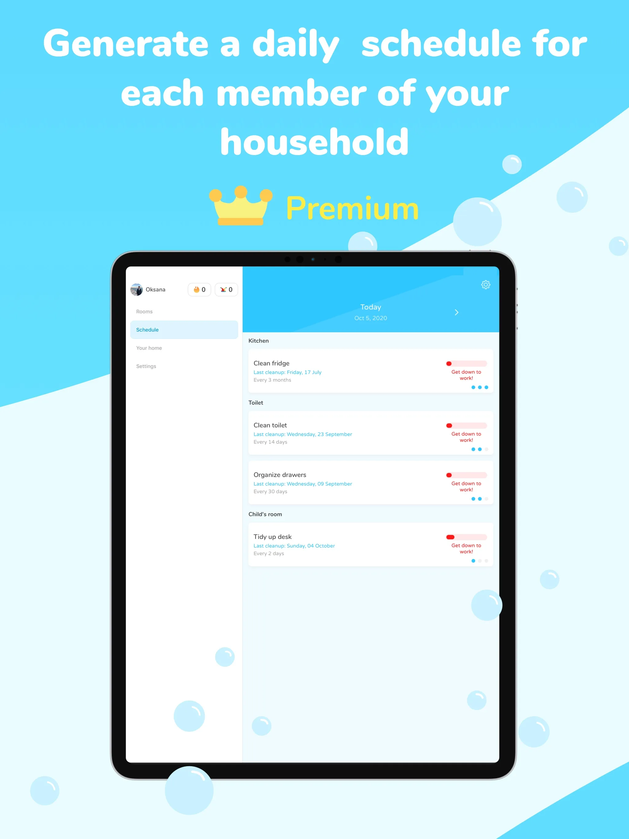 Sweepy: Home Cleaning Schedule | Indus Appstore | Screenshot