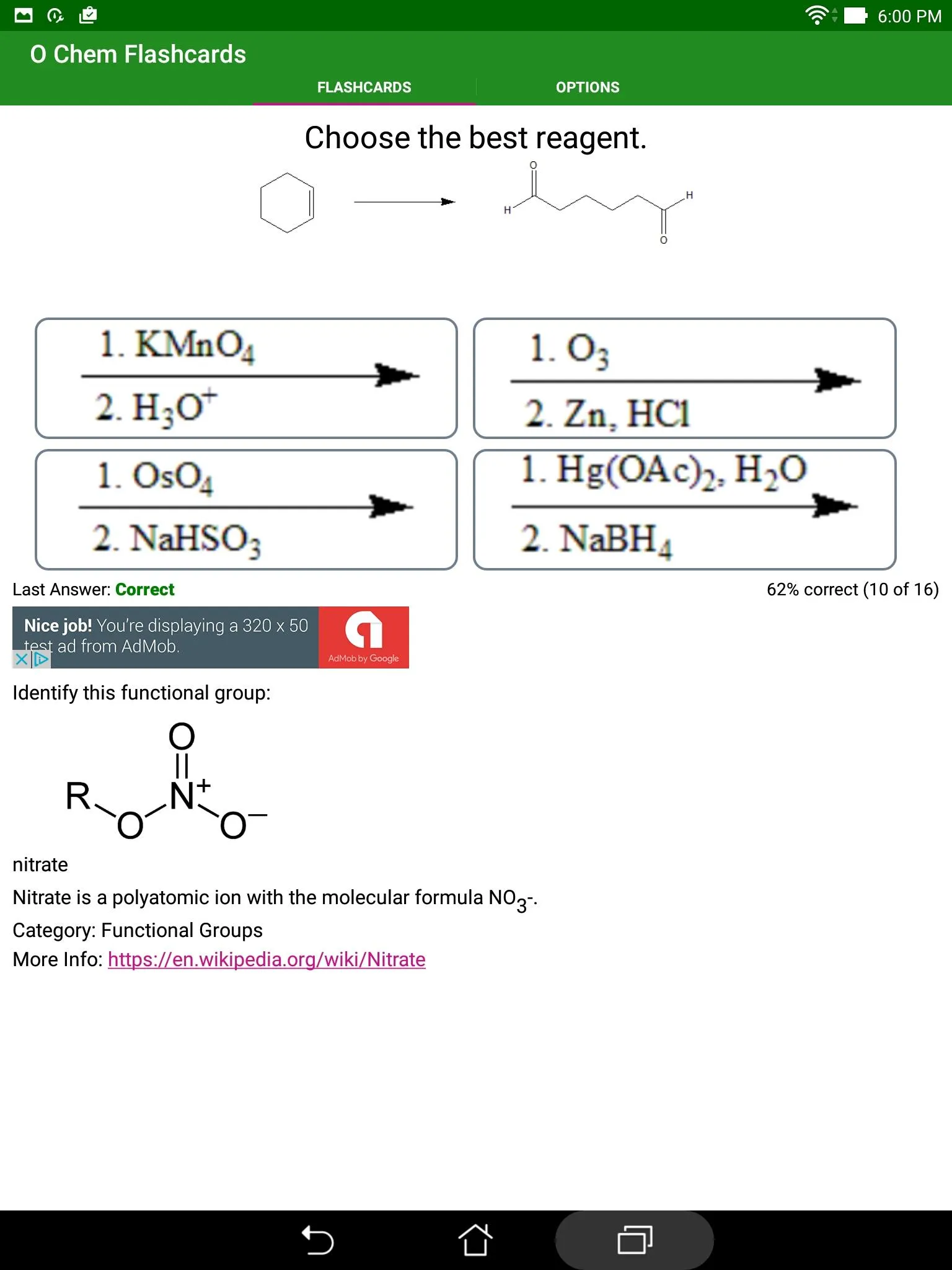 Organic Chemistry Flashcards | Indus Appstore | Screenshot