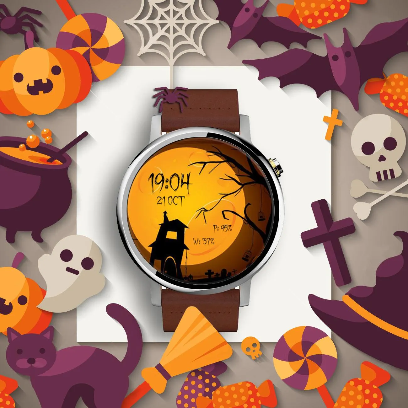 Halloween Spooky Watch Face | Indus Appstore | Screenshot