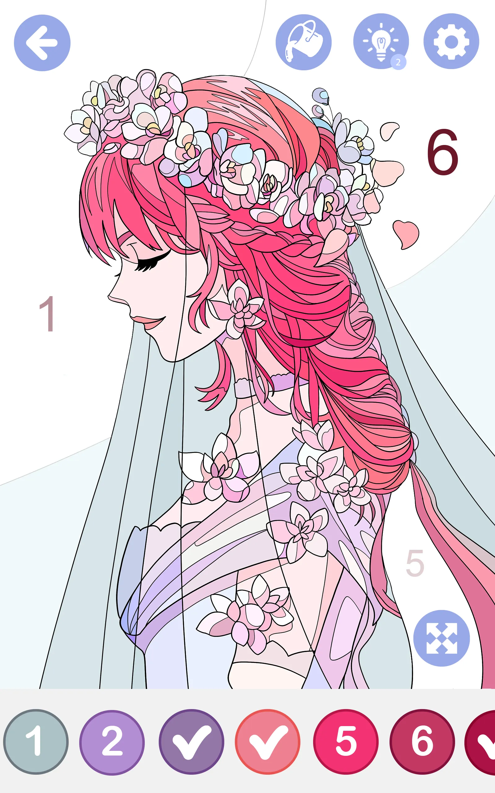 Anime Manga Color by Numbers | Indus Appstore | Screenshot