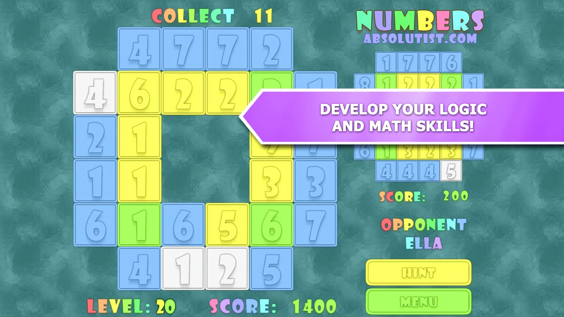 Numbers Logic Puzzle Game | Indus Appstore | Screenshot