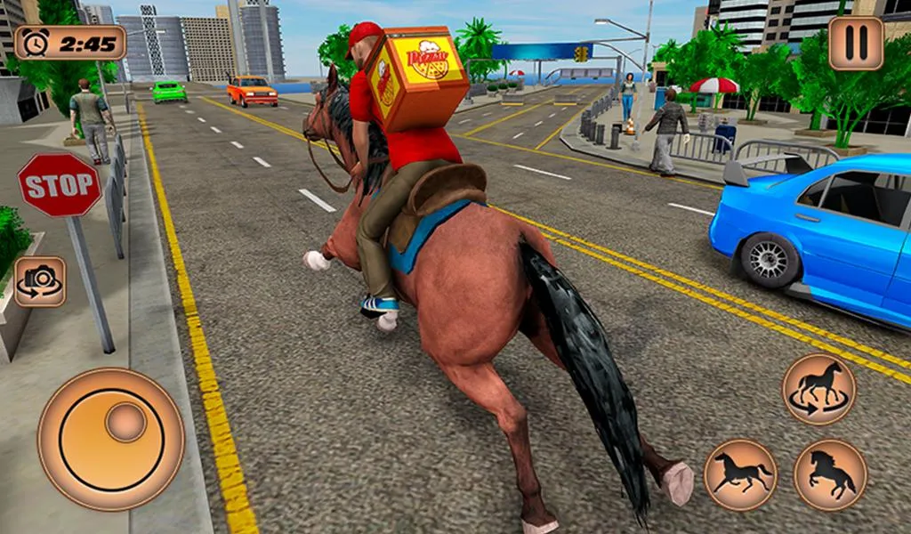 Mounted Horse Riding Pizza | Indus Appstore | Screenshot