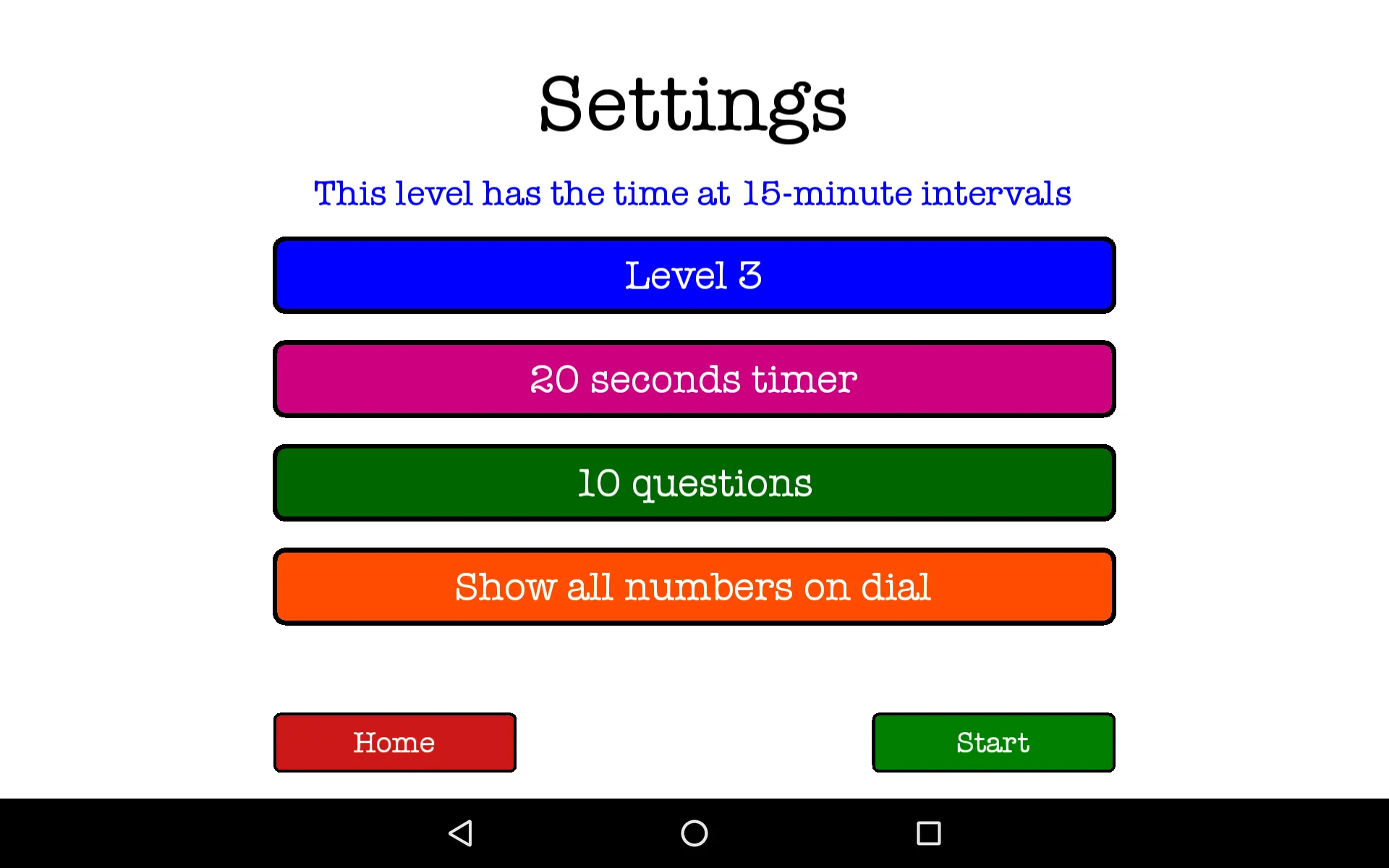 QS Clocks - Learn to tell time | Indus Appstore | Screenshot